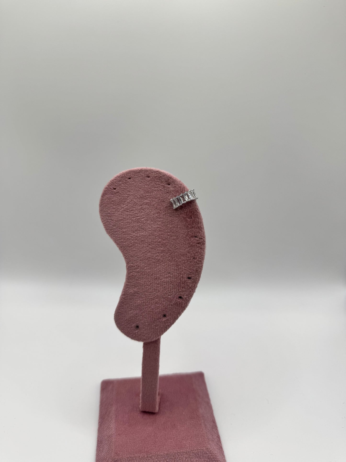 Earcuff diamond baguette