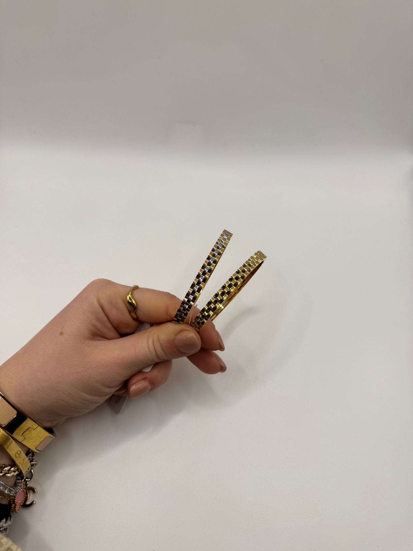 Bracciale catena Rolex rigido