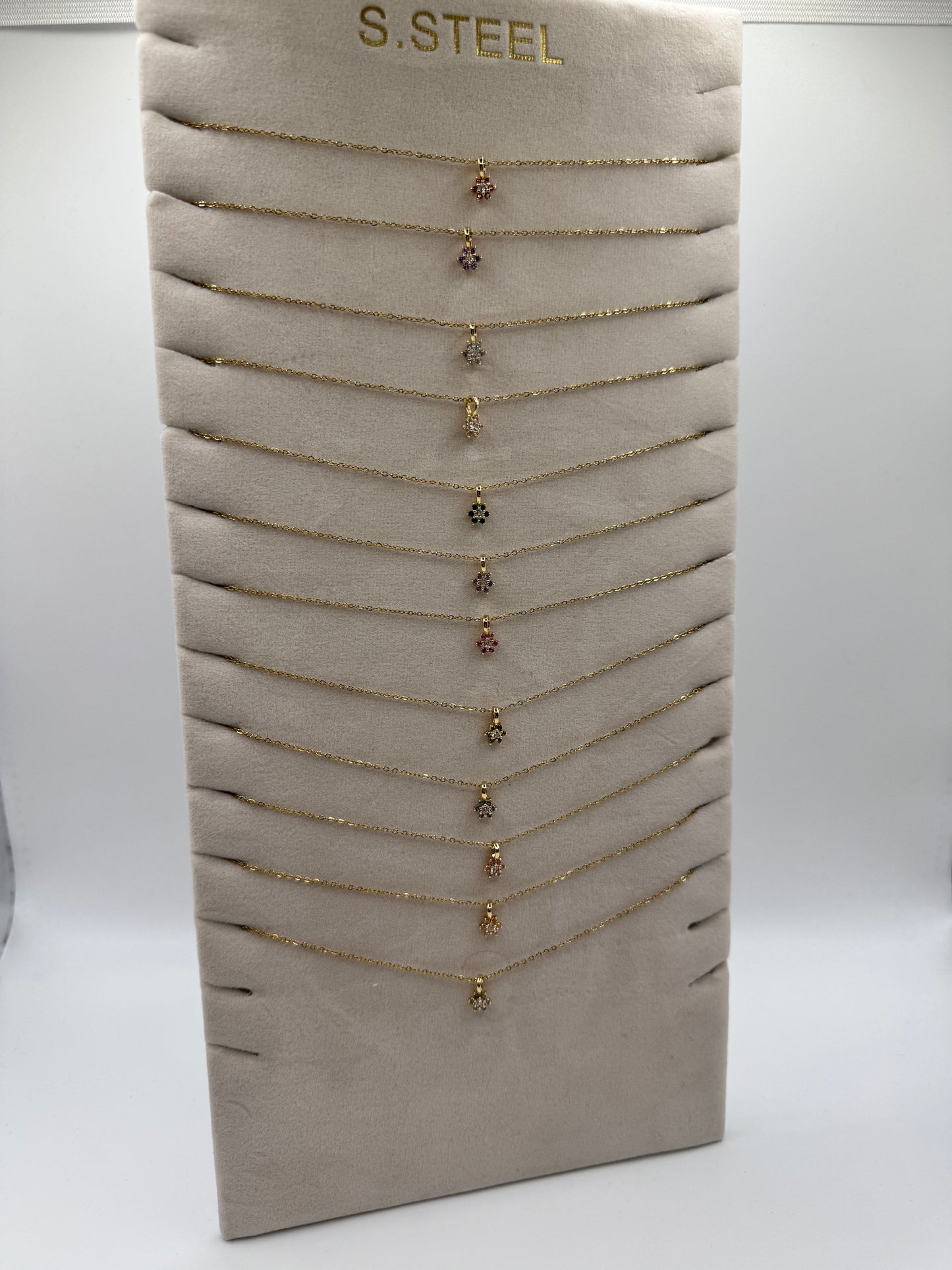 Collana micro fiore mesi dell’anno