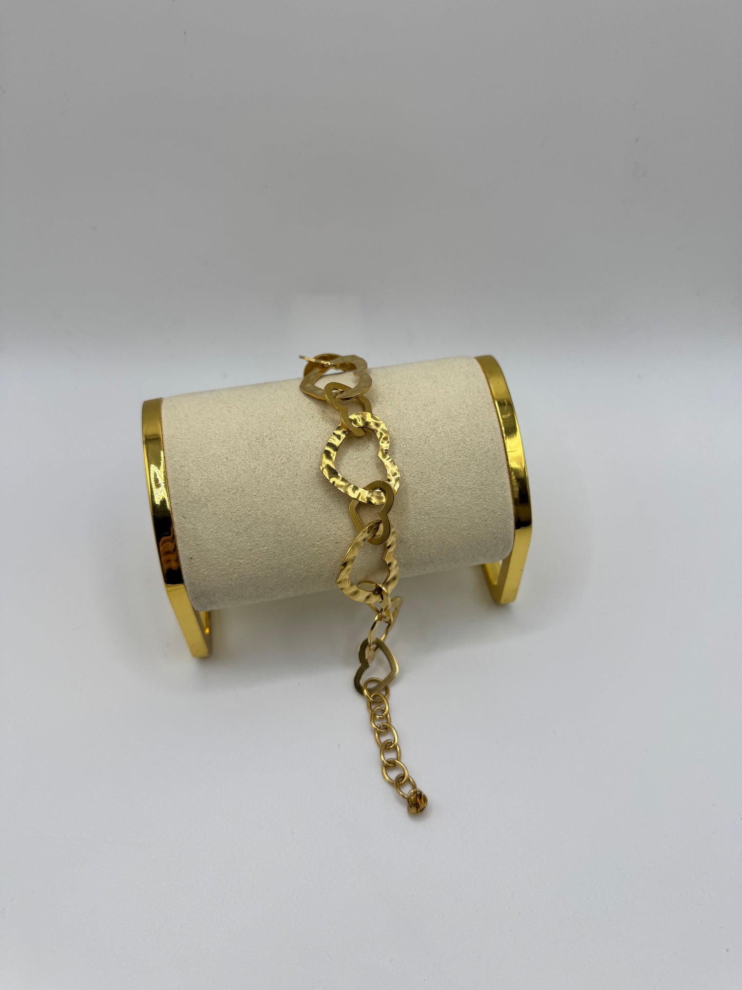 Bracciale cuori intrecciati