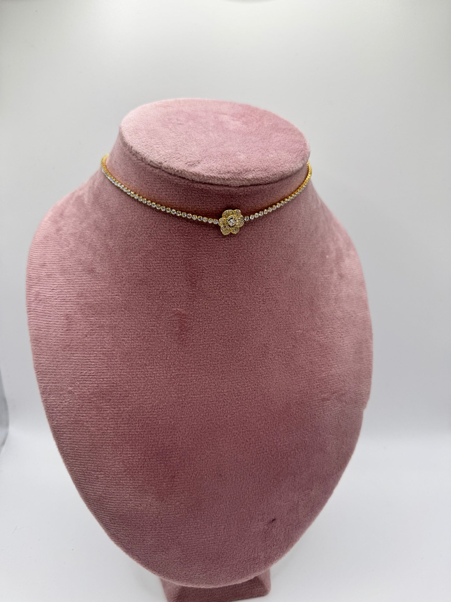 Girocollo rosa inglese