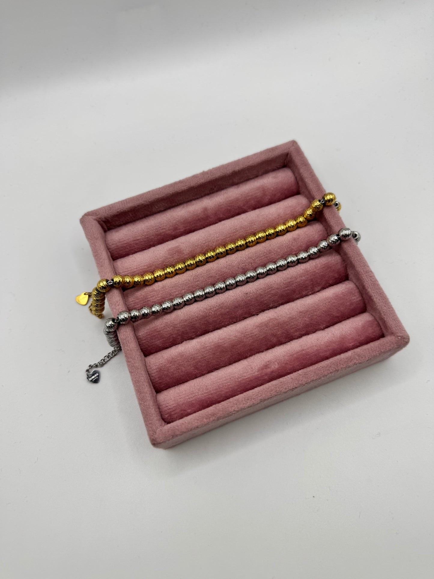 Bracciale sfere sfaccettate