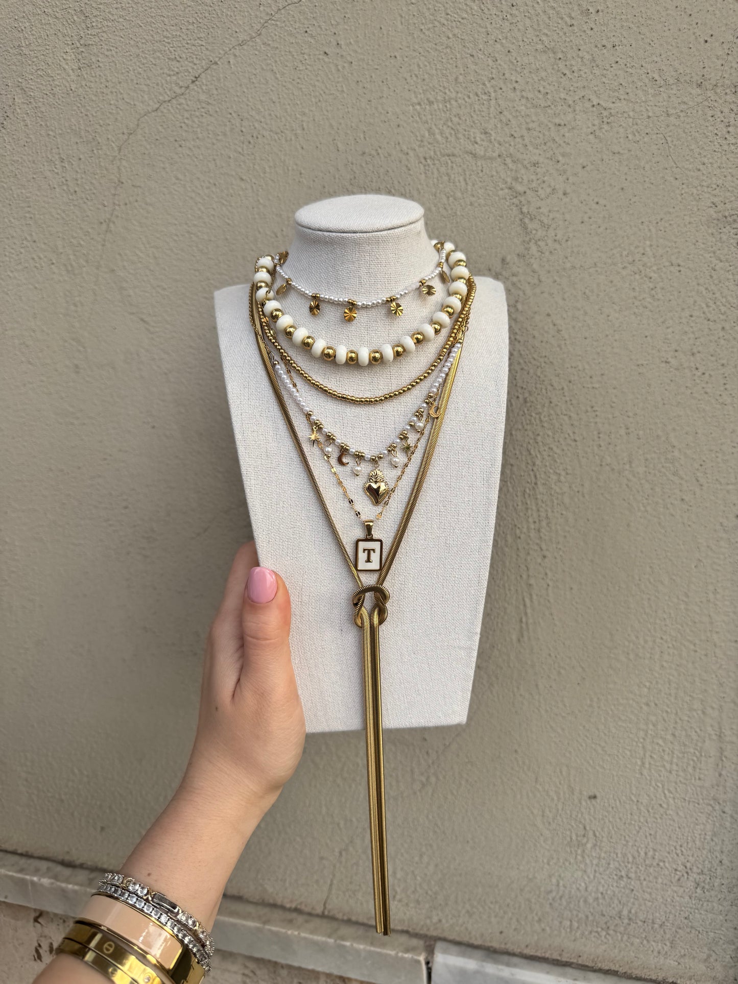 Collana cuore sacro color