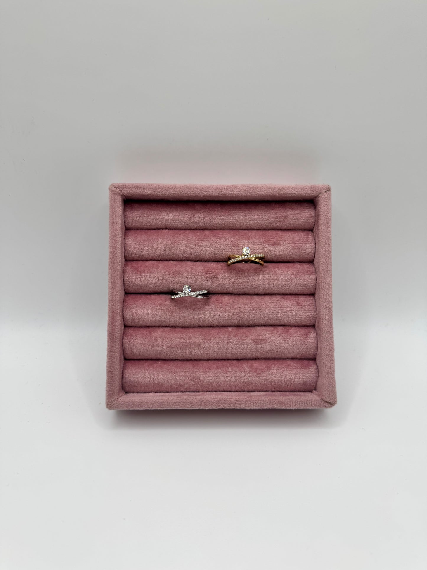Anello incrocio Princess