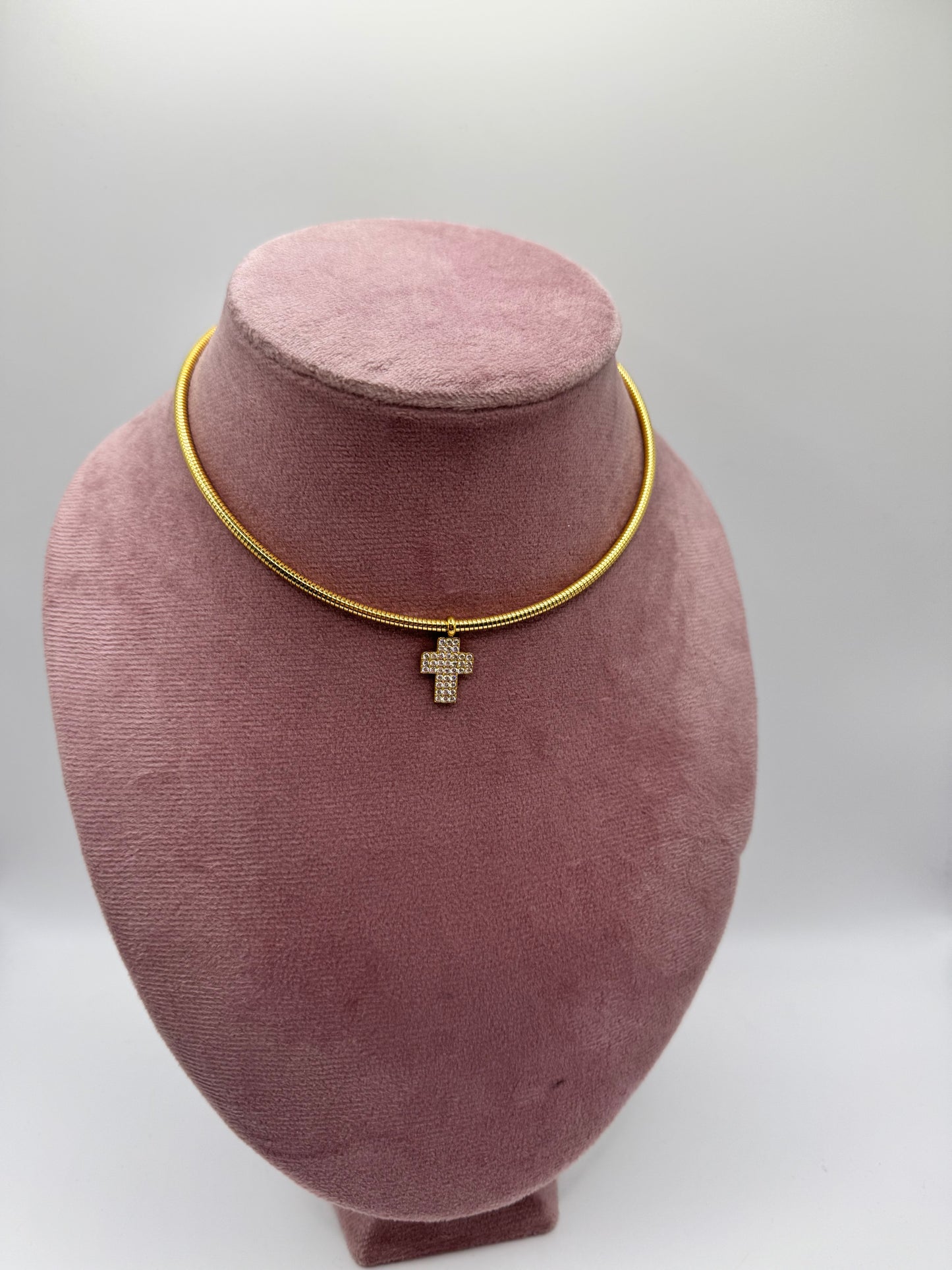 Collier tubogas con charm