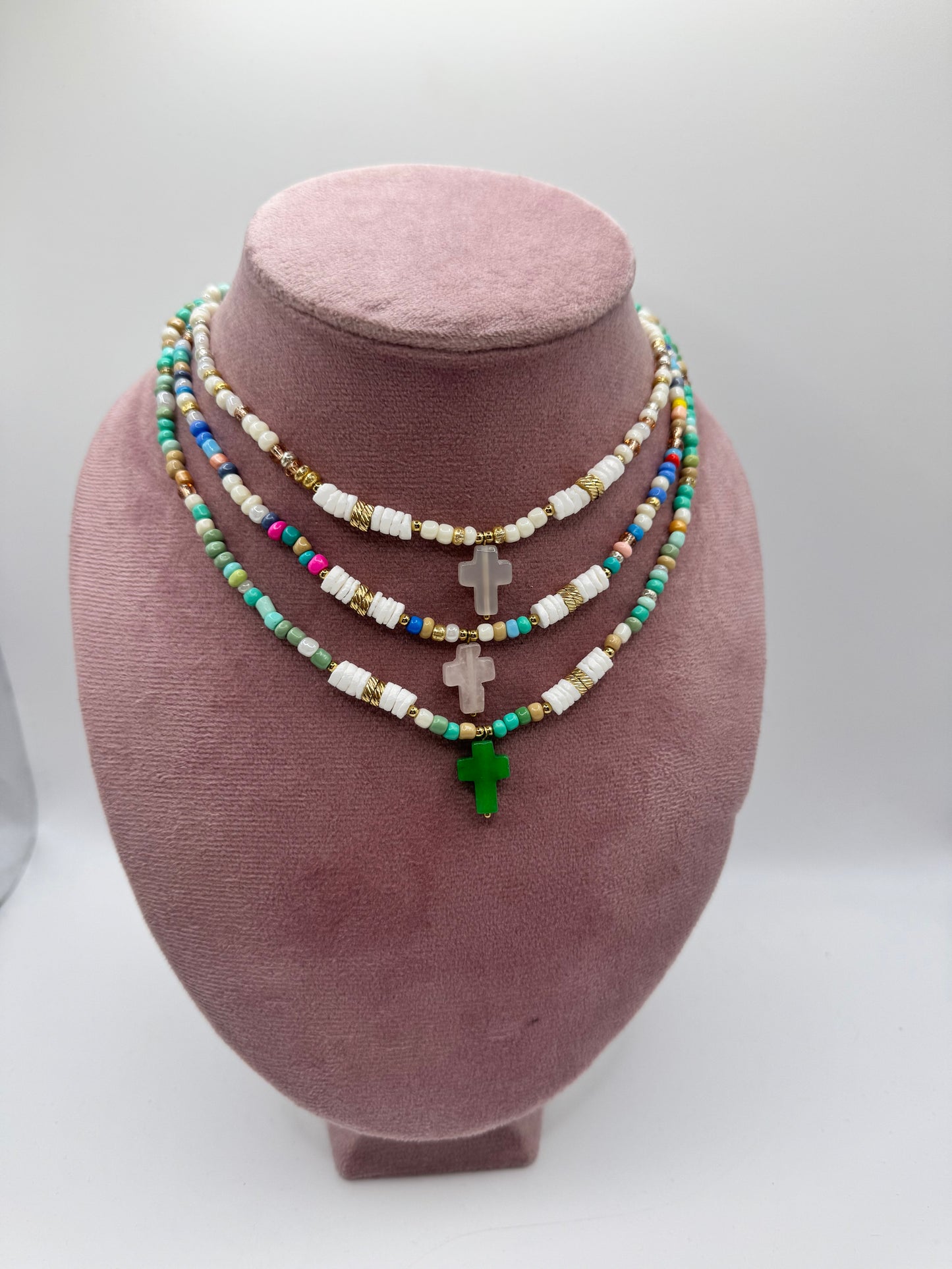 Collana color croce