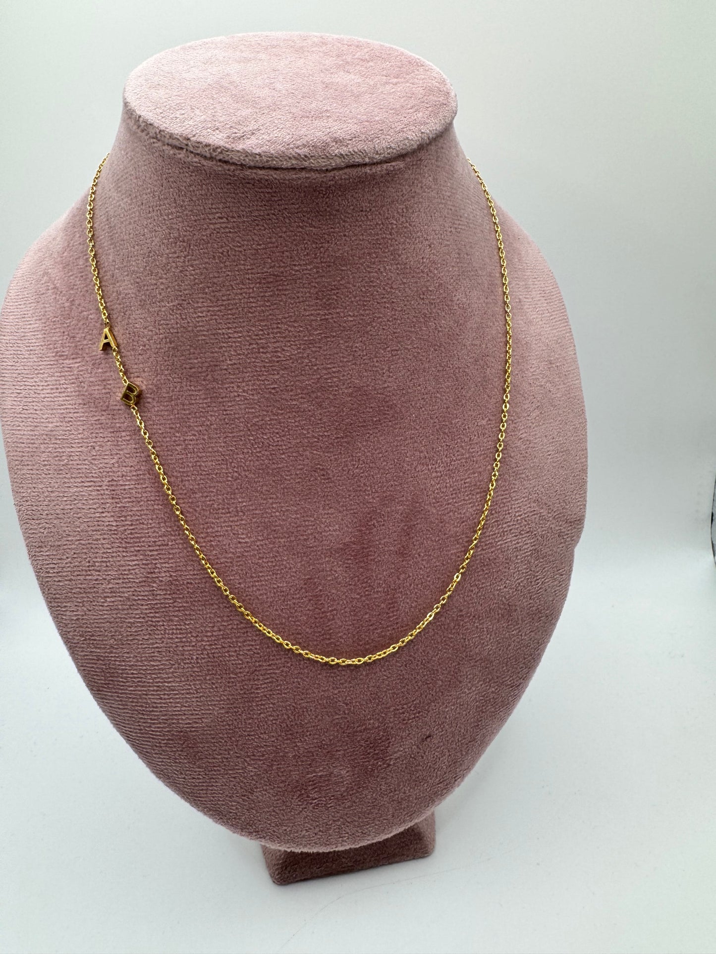 Collana long initials
