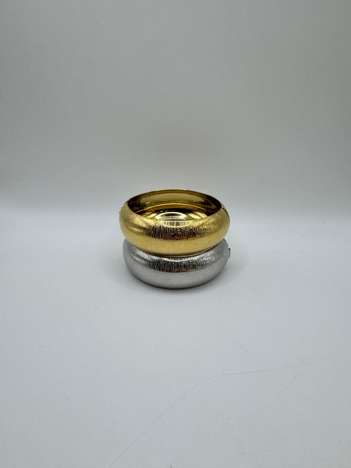 Bracciali bangle acciaio