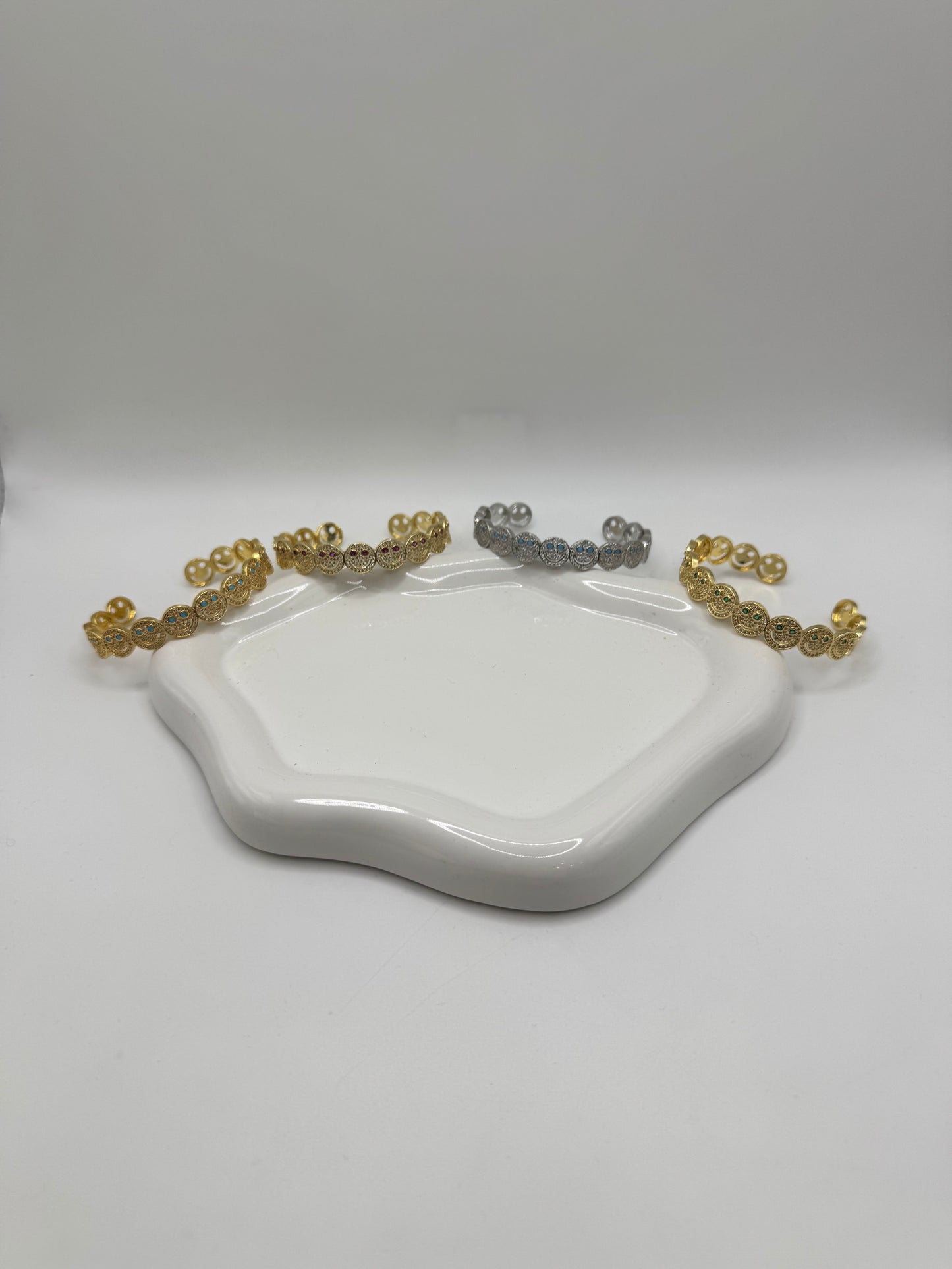Bracciale smile pavè
