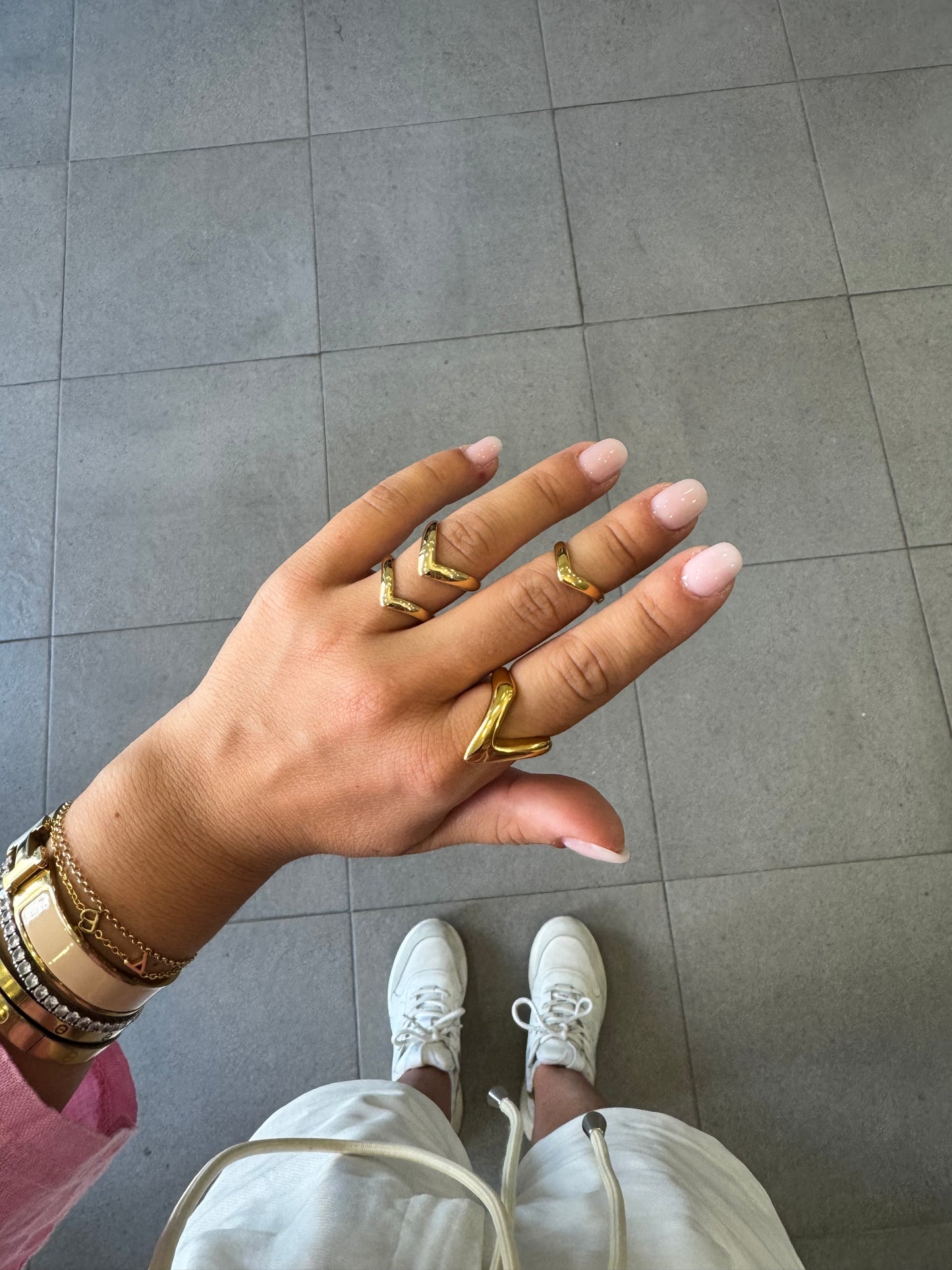 Anello doppio filo V