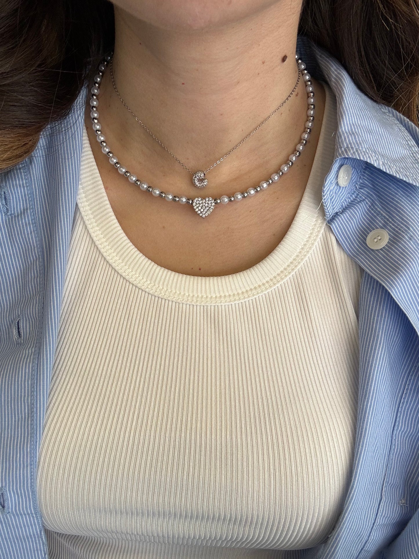 Collier rigido romantika