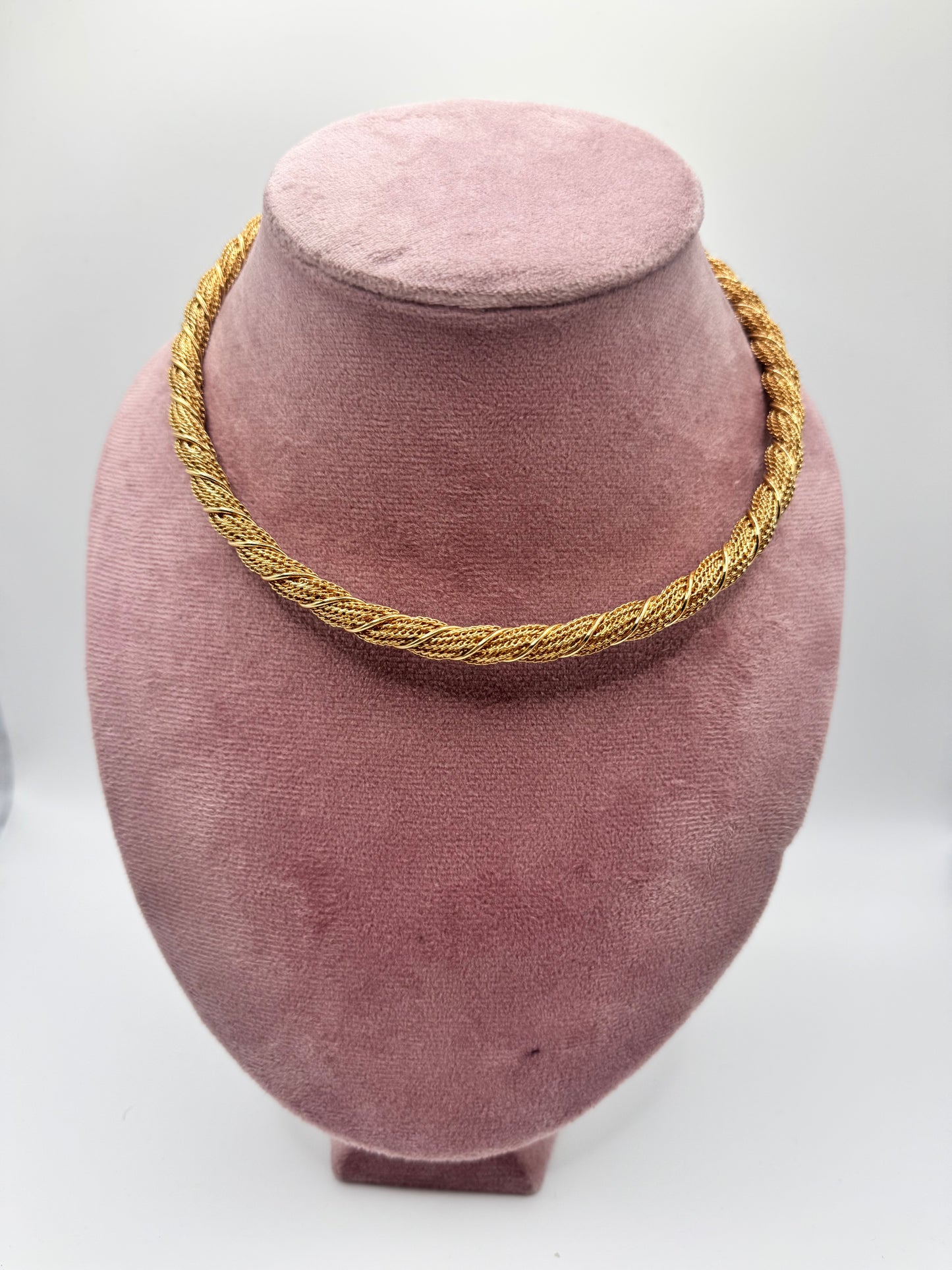 Collier rigido intreccio