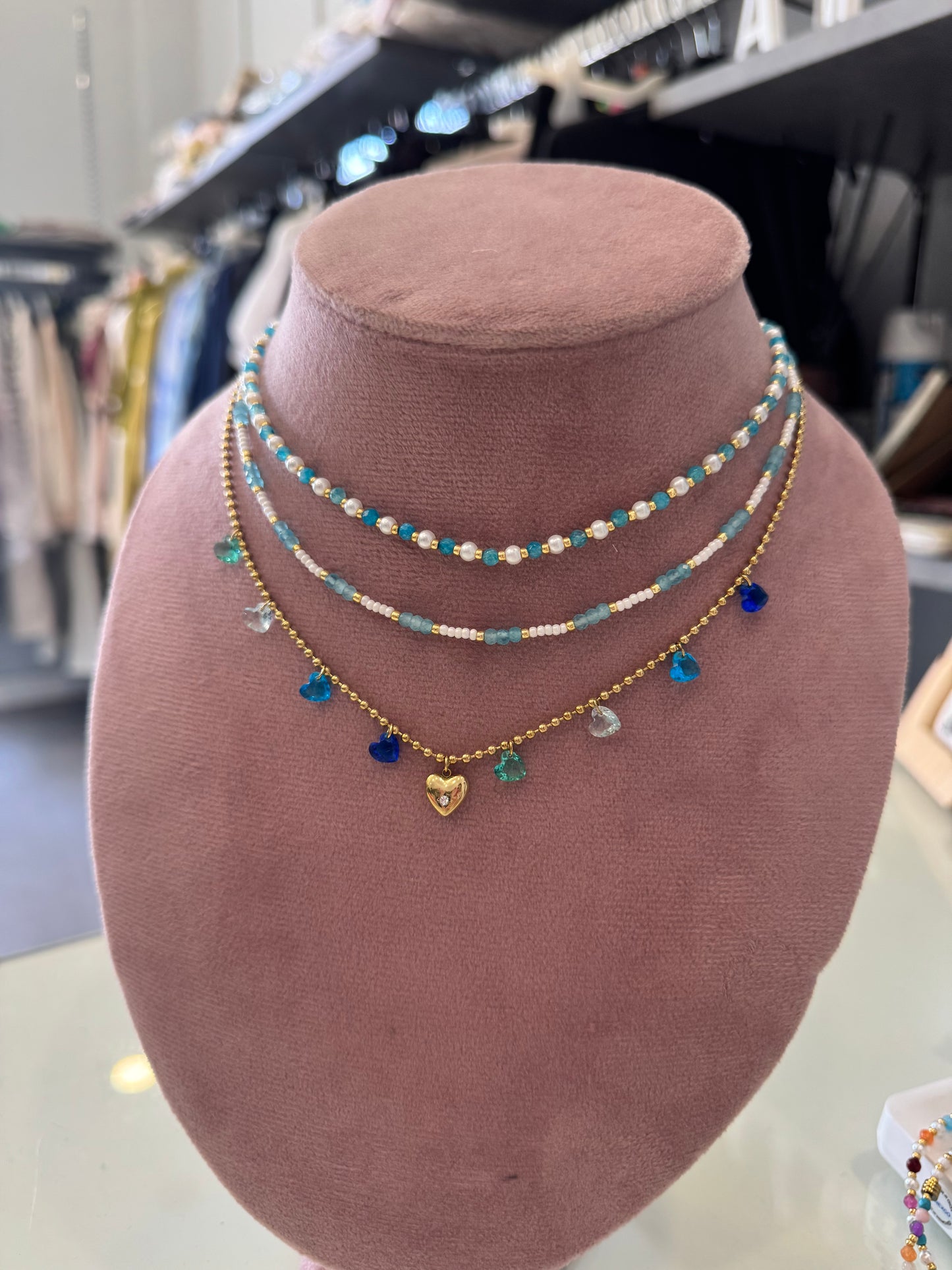 Collana heart color