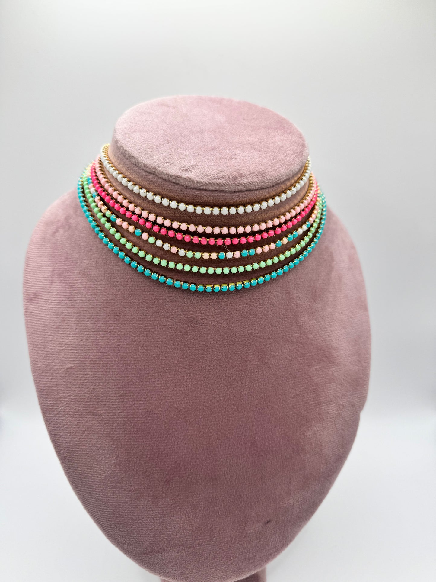 Chocker summer pastel