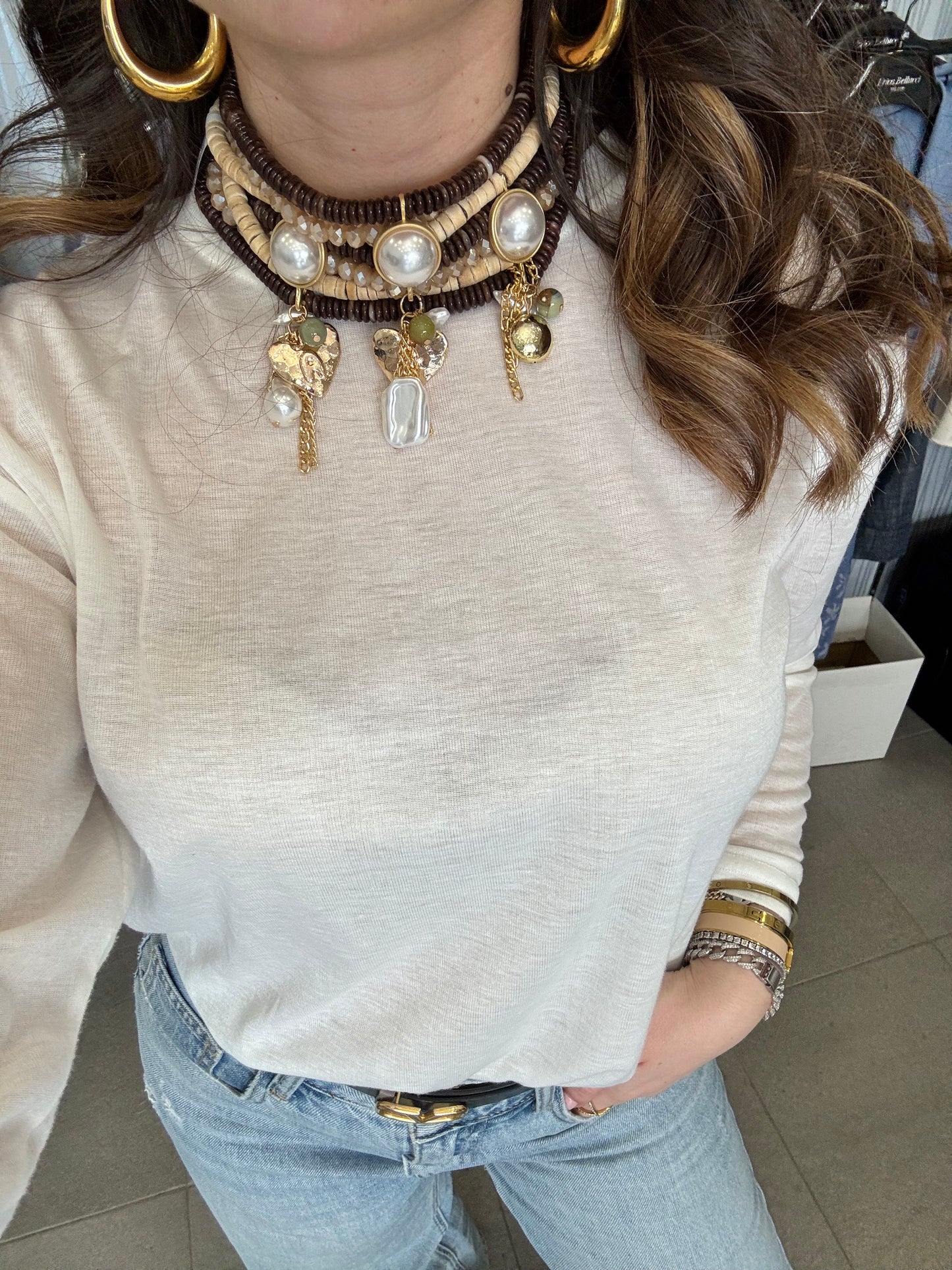 Collier boho chic