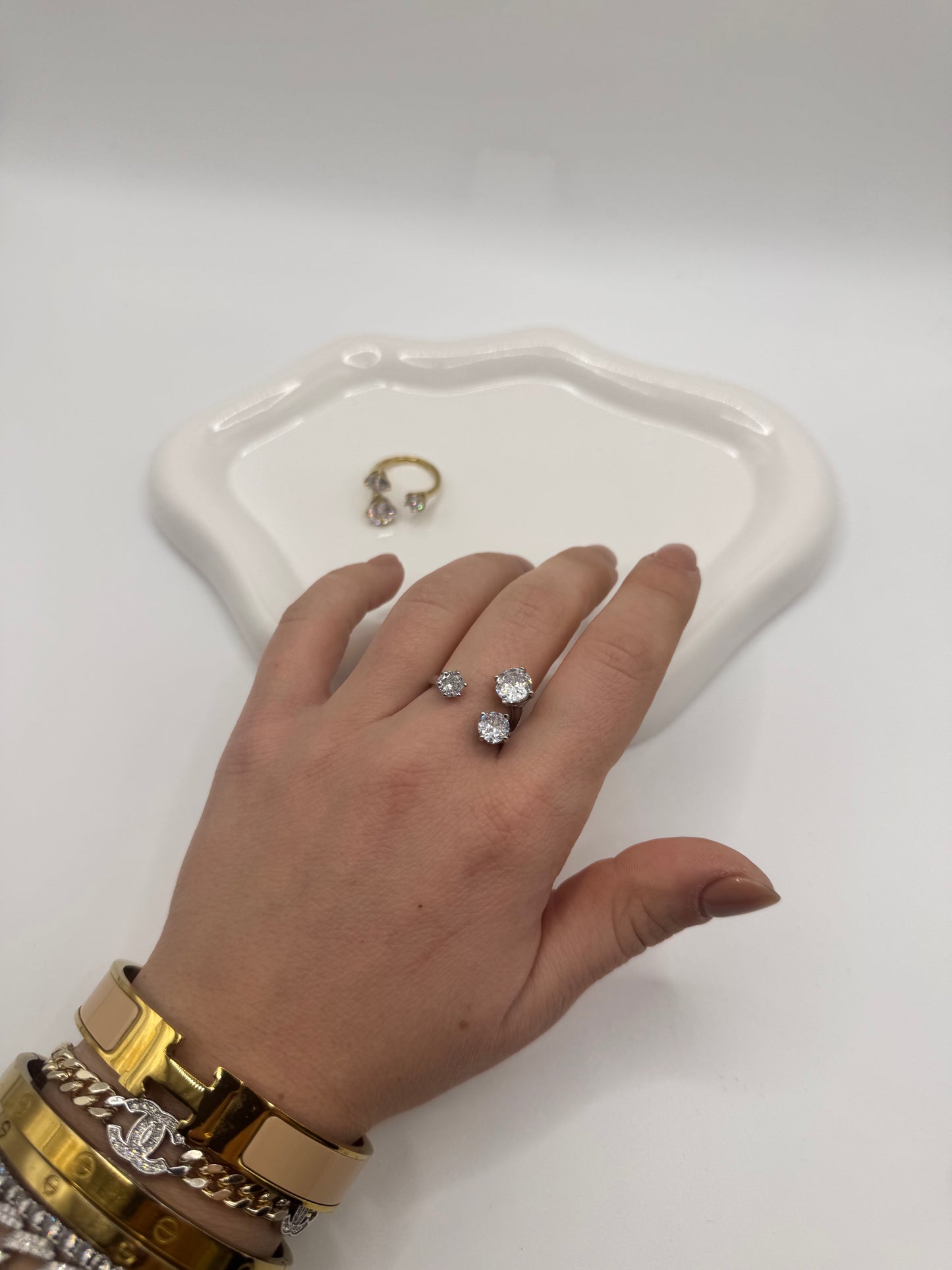 Anello 3 punti luce