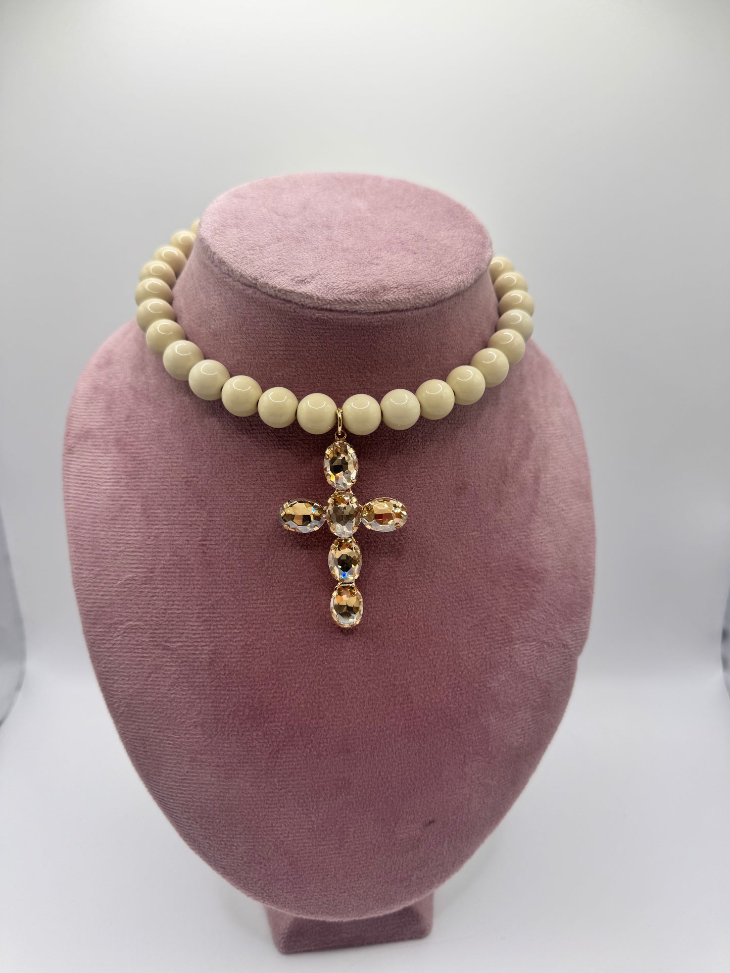 Chocker rigido croce