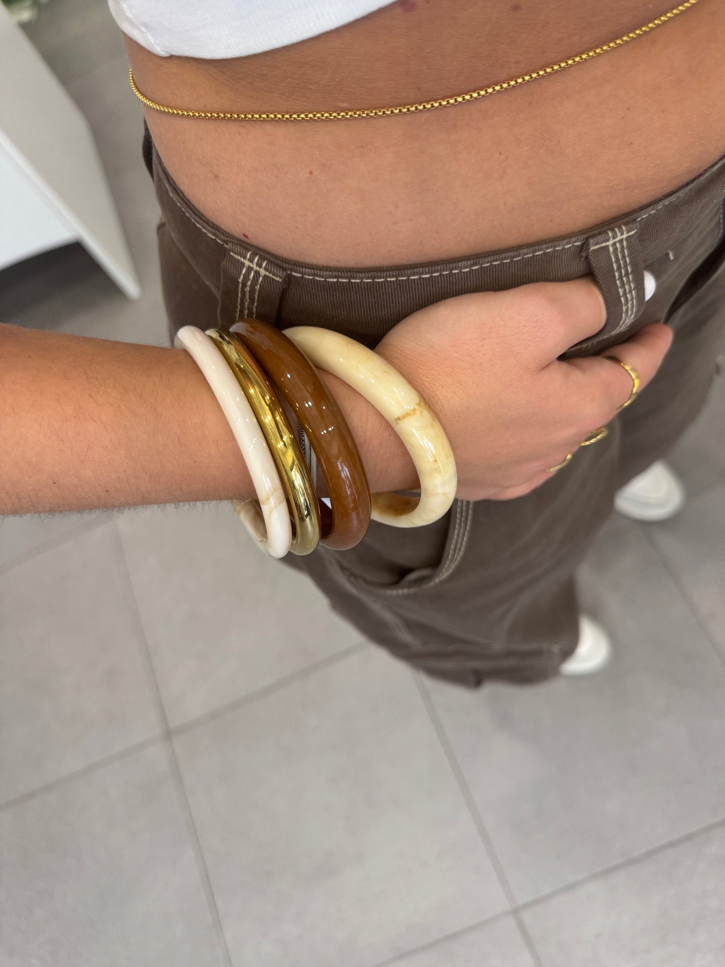 Set bracciali osso