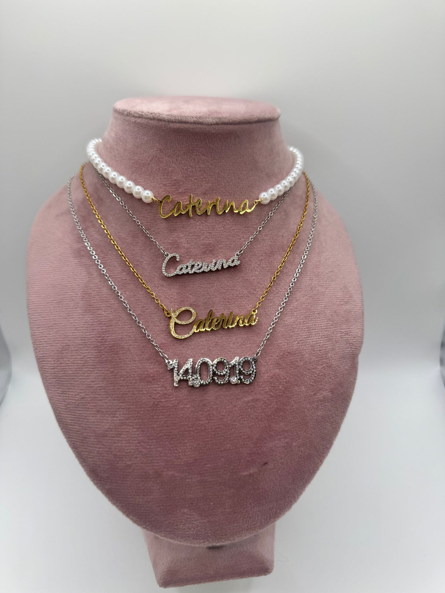 Collana nome personalizzata