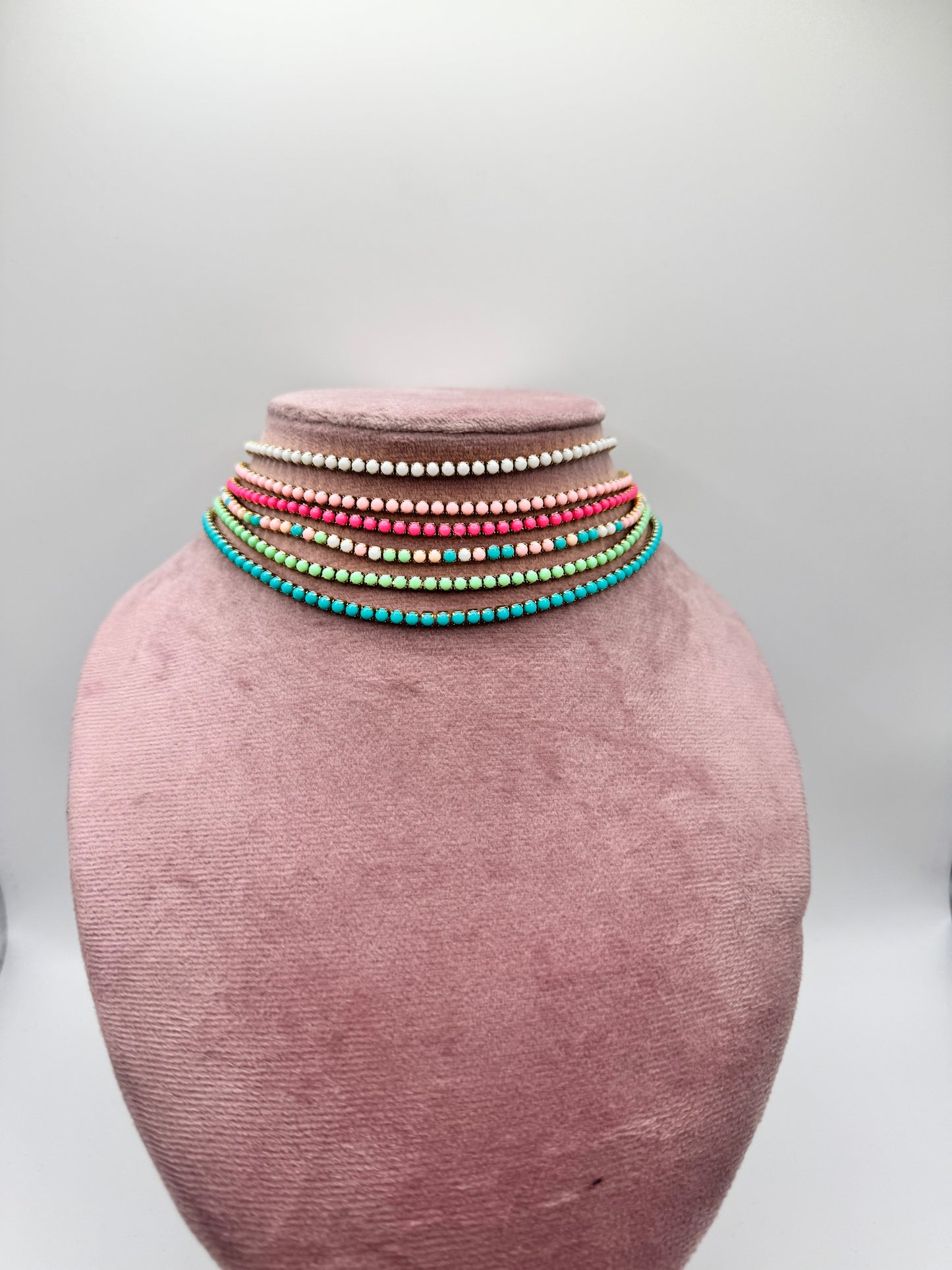 Chocker summer pastel