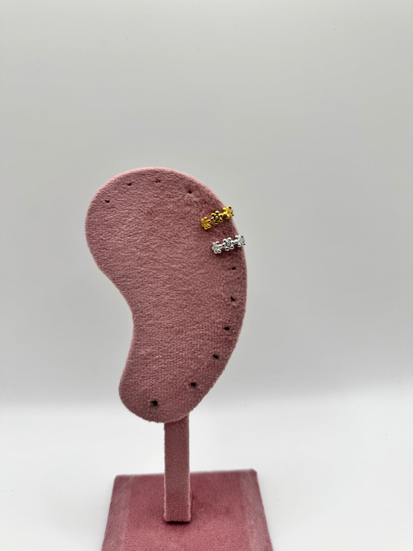 Earcuff fiori punto luce