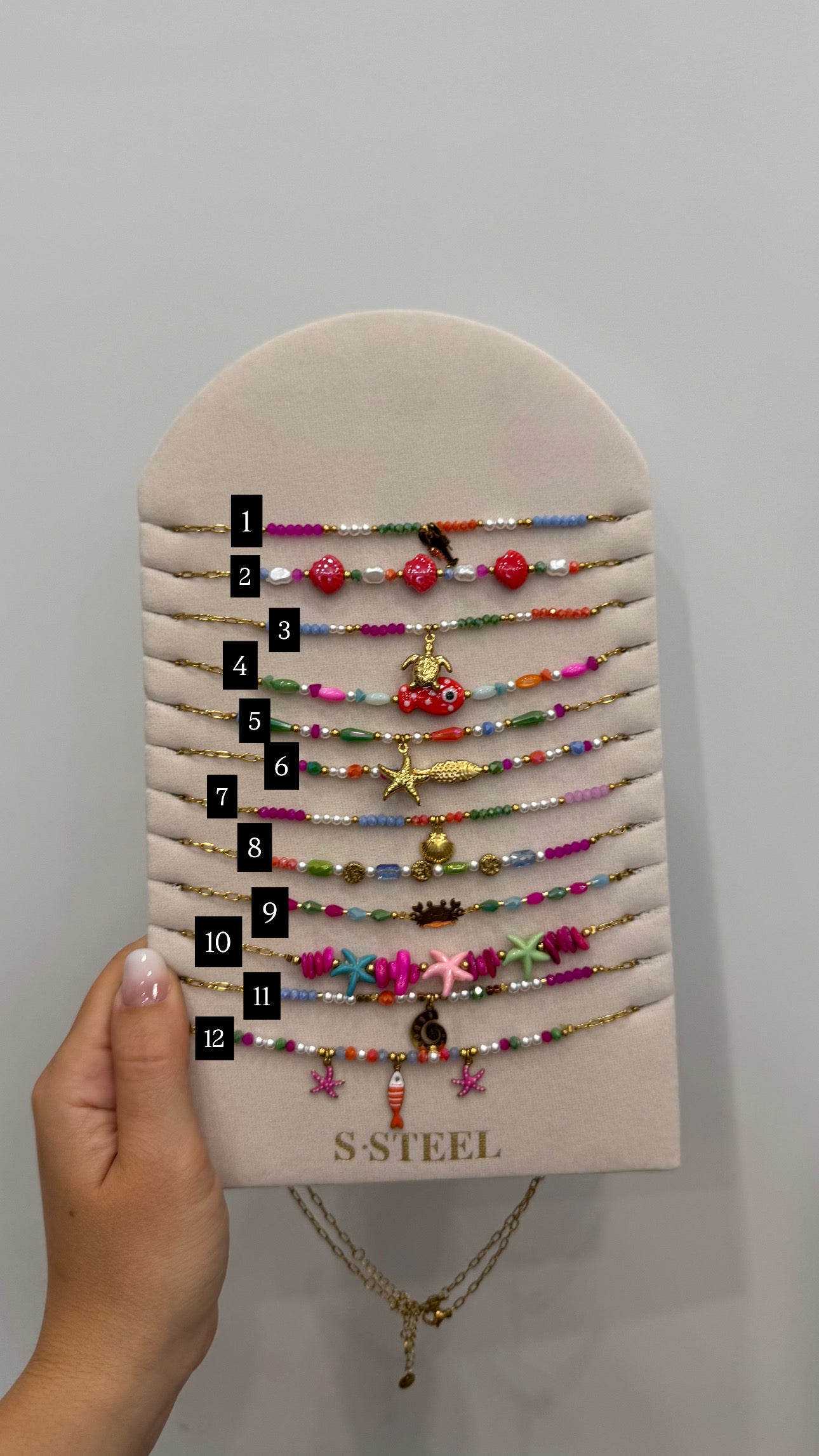Collana limited edition multicolor