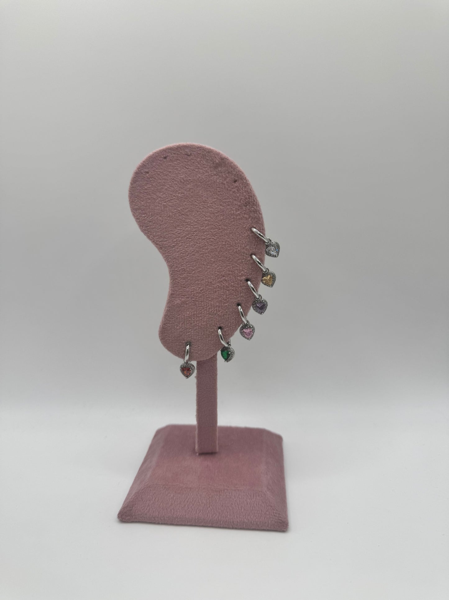 MONO Hoops cuoricino color
