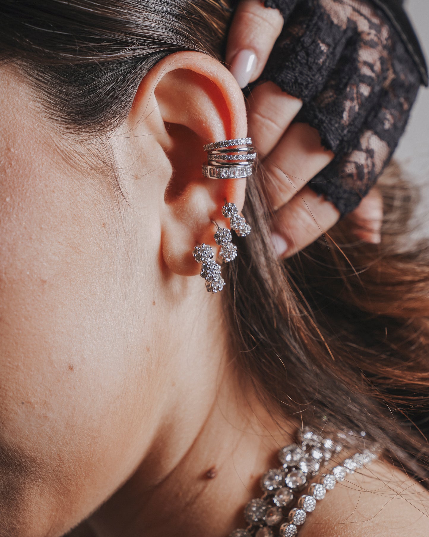 Set Hoops punti luce flower