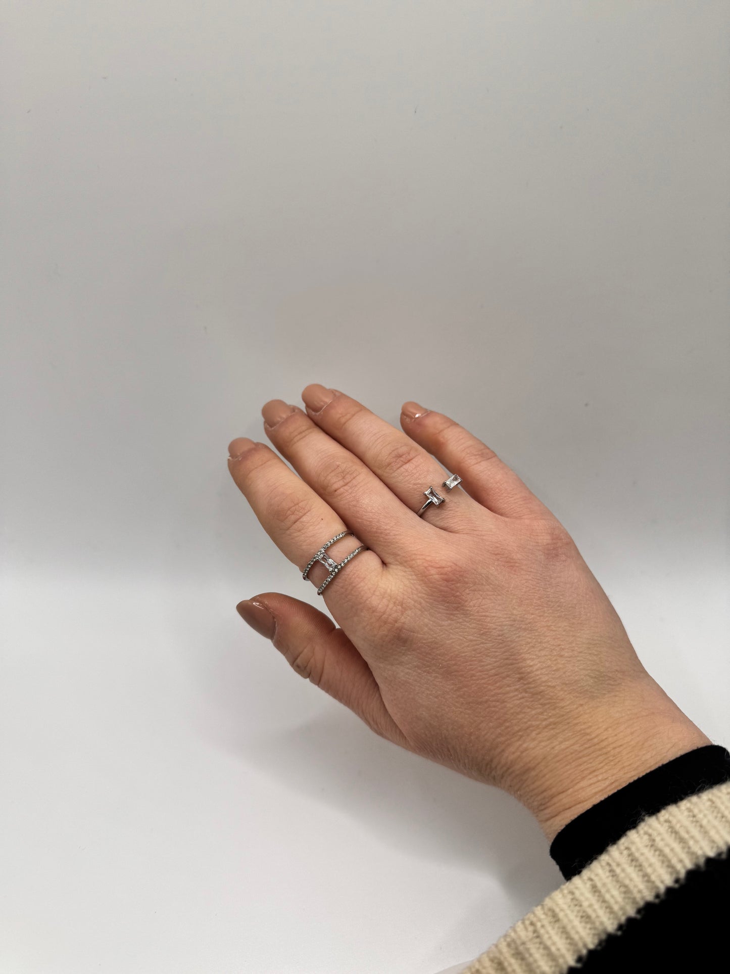 New drop baguette ring essential