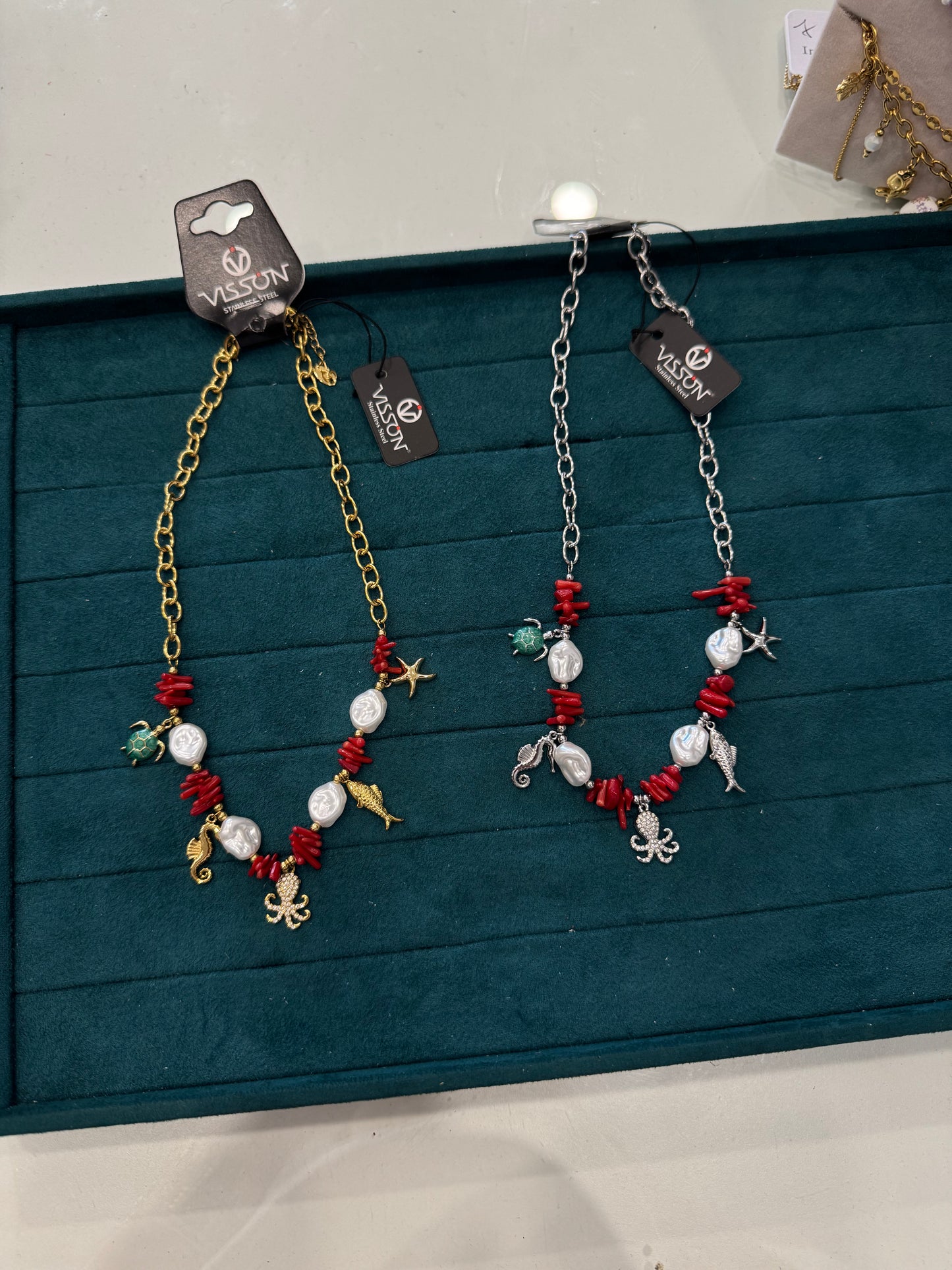 Collana corallo