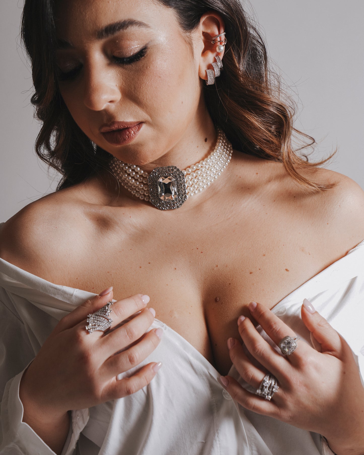 Collier perle Sissi