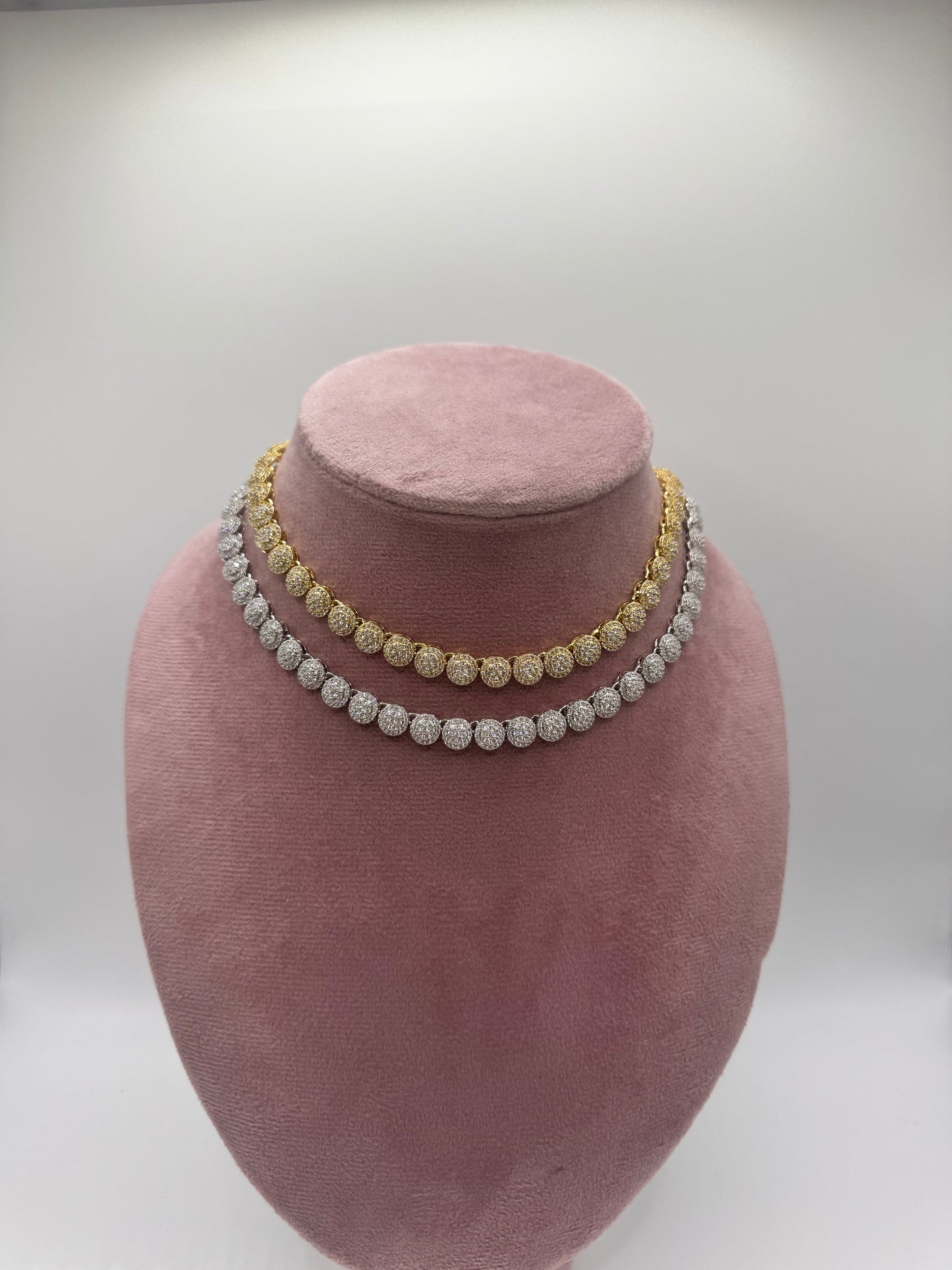 Girocollo circle pavè Luxury