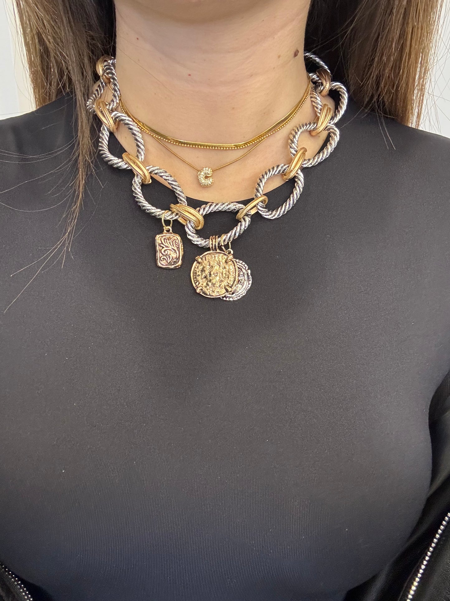 Collier monete