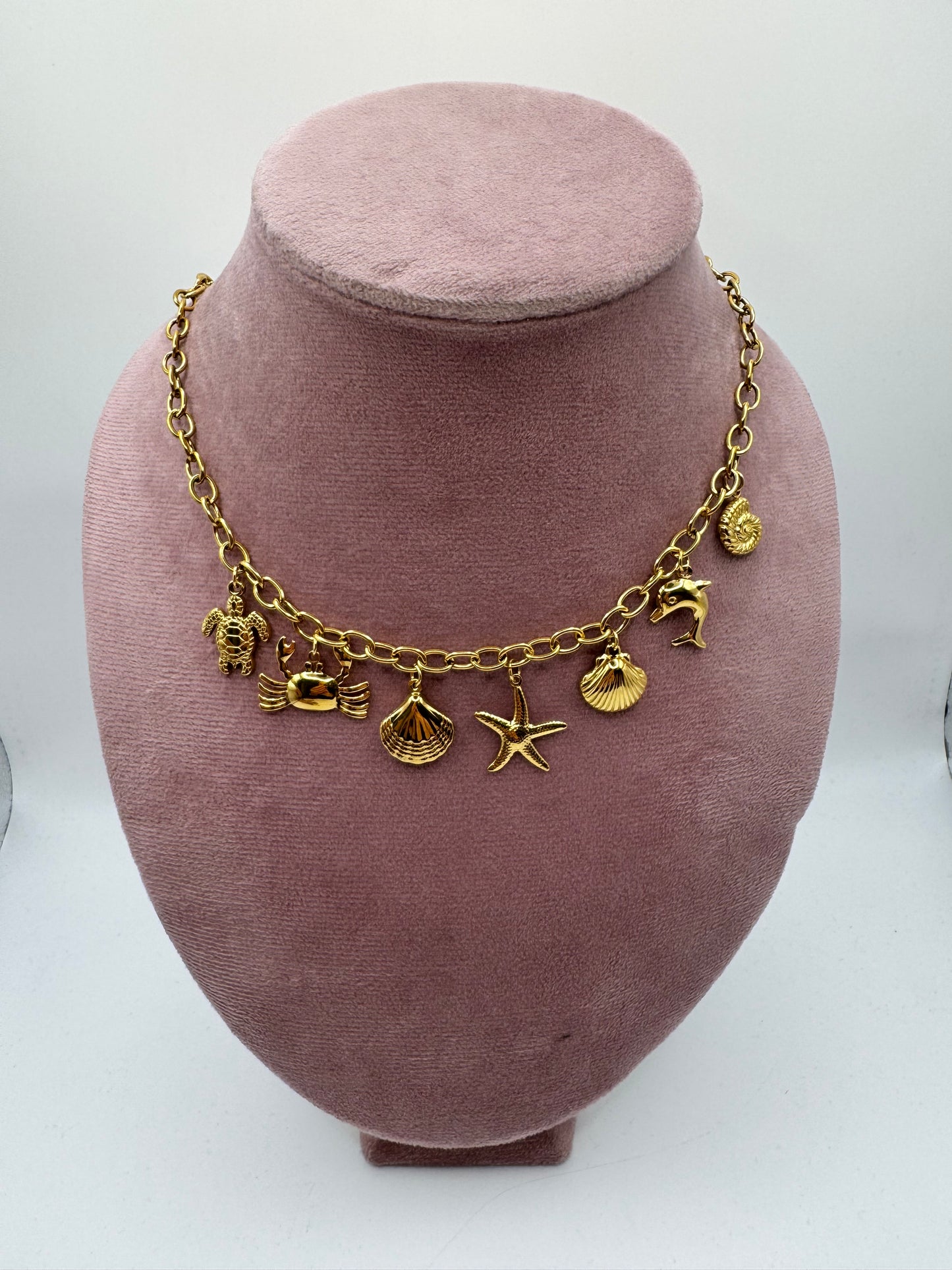 Collana charms mediterraneo