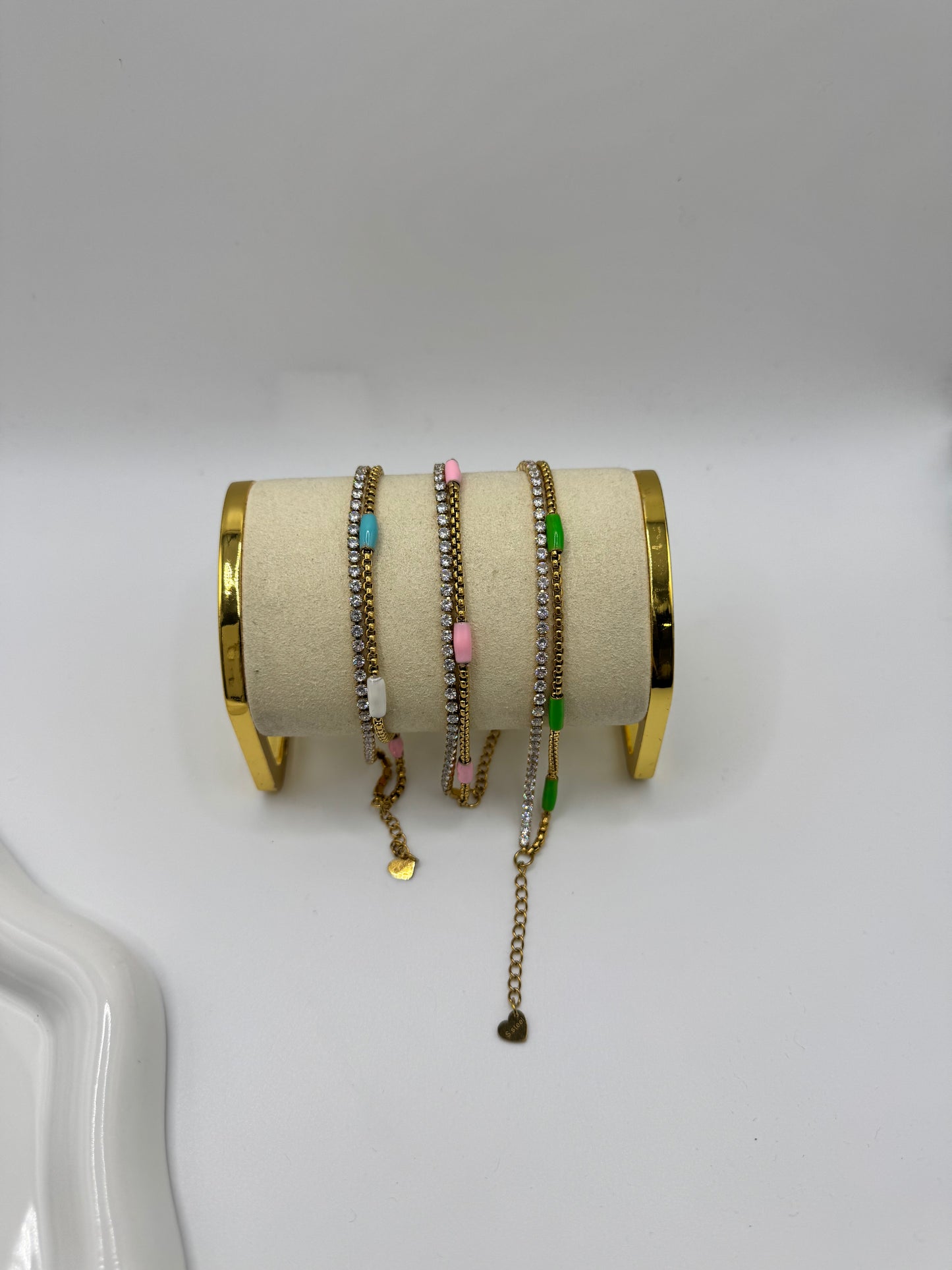 Bracciale doppio filo color