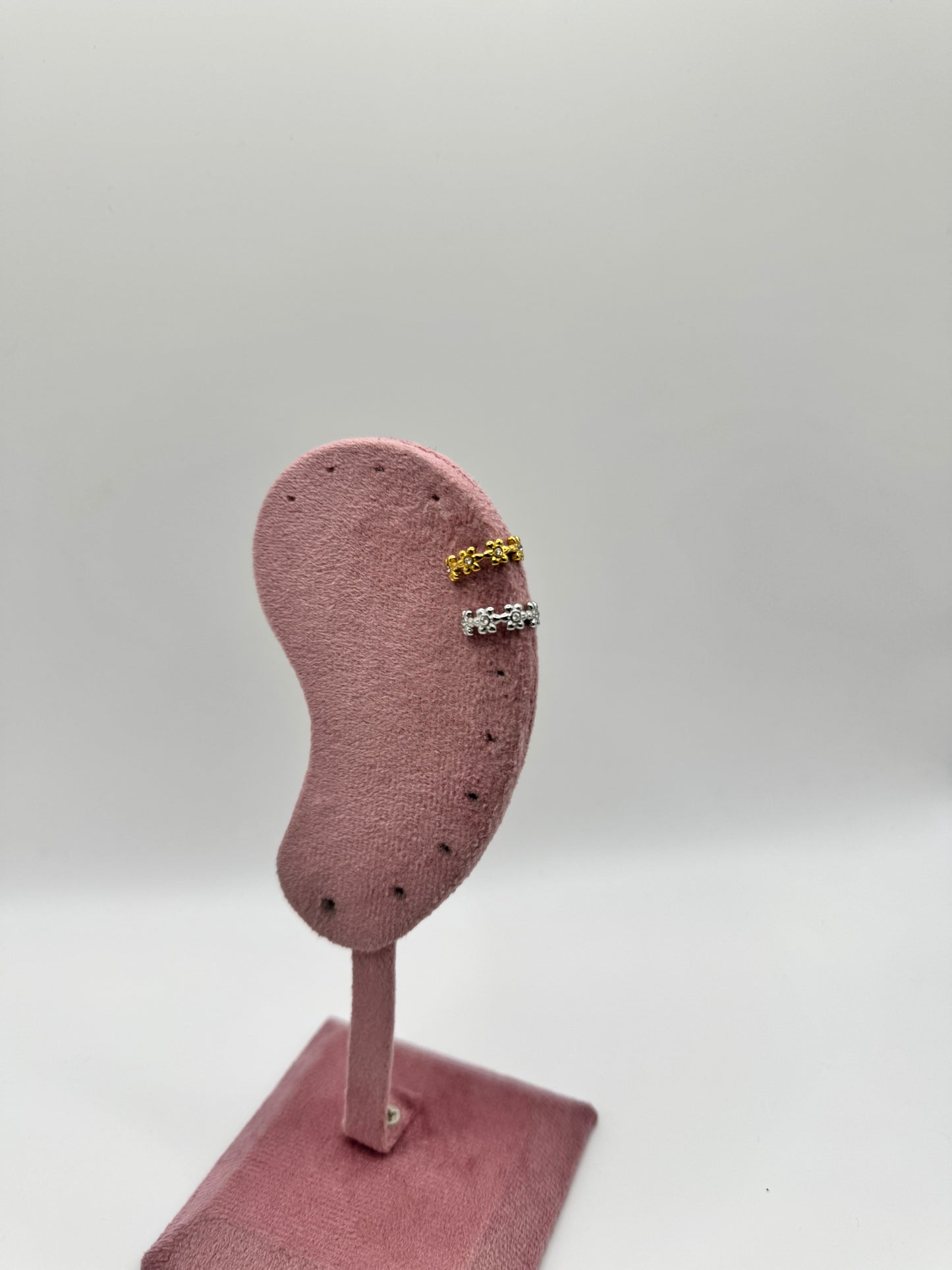 Earcuff fiori punto luce