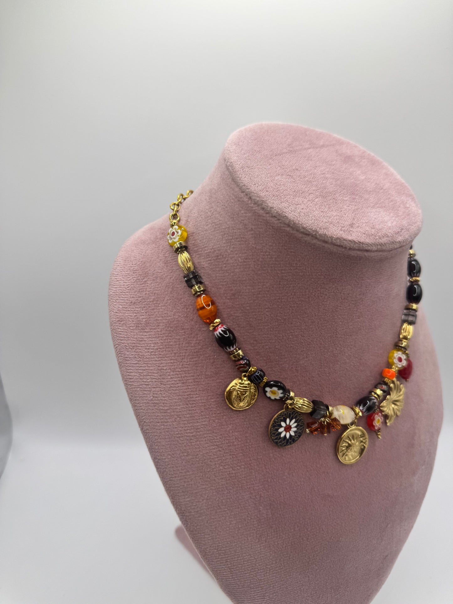 Collana multicolor winter