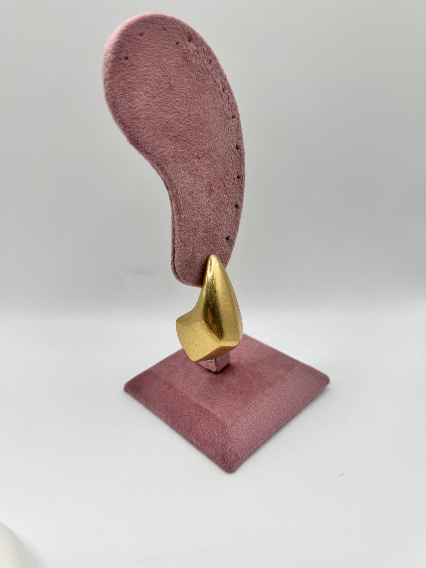 Orecchino stone satinato
