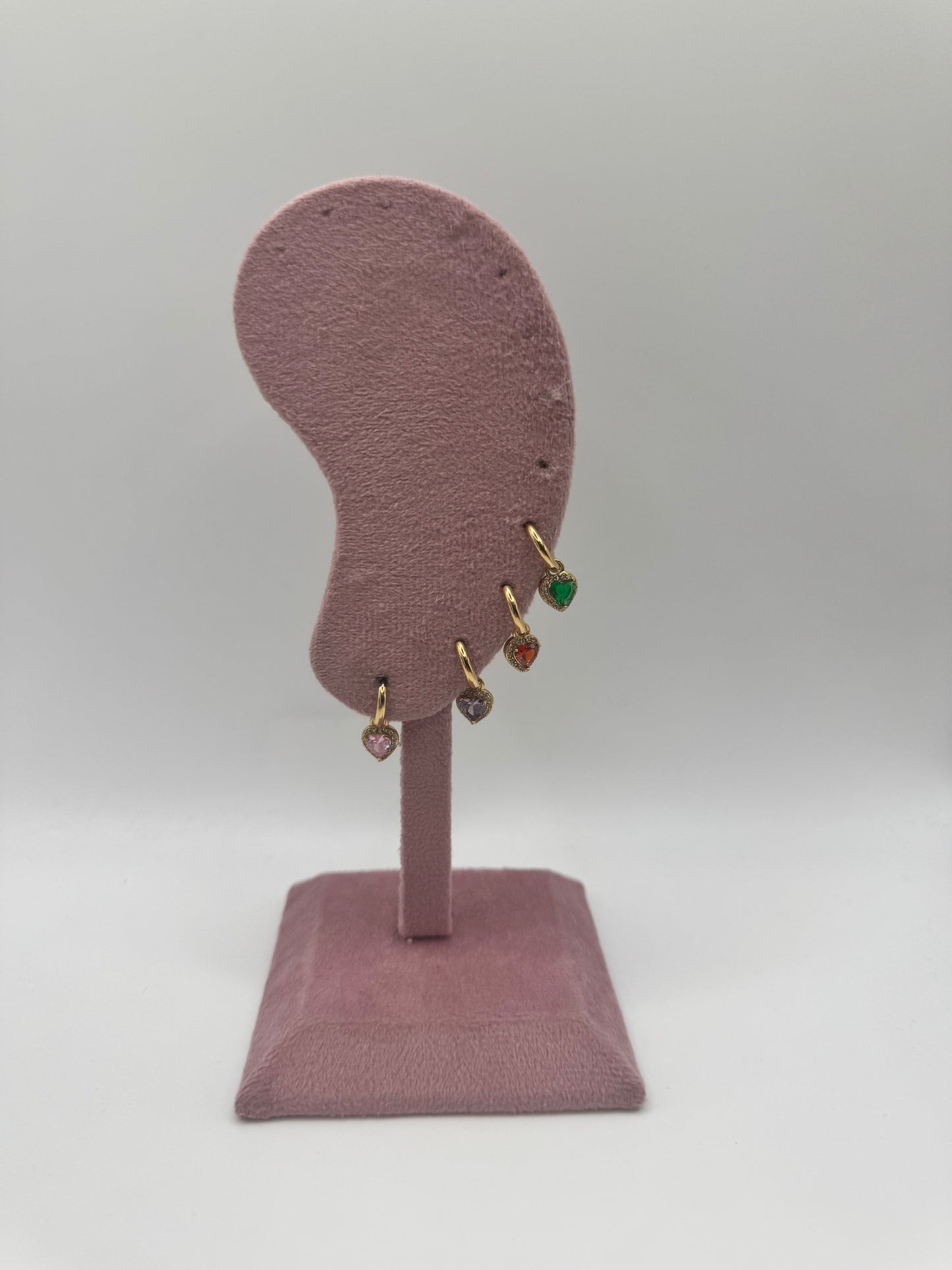 MONO Hoops cuoricino color
