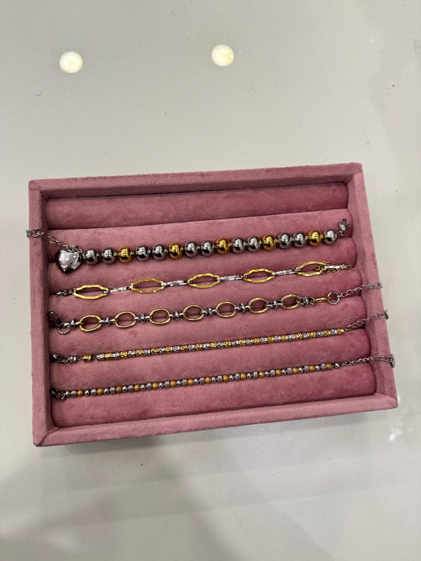 Bracciali bicolor