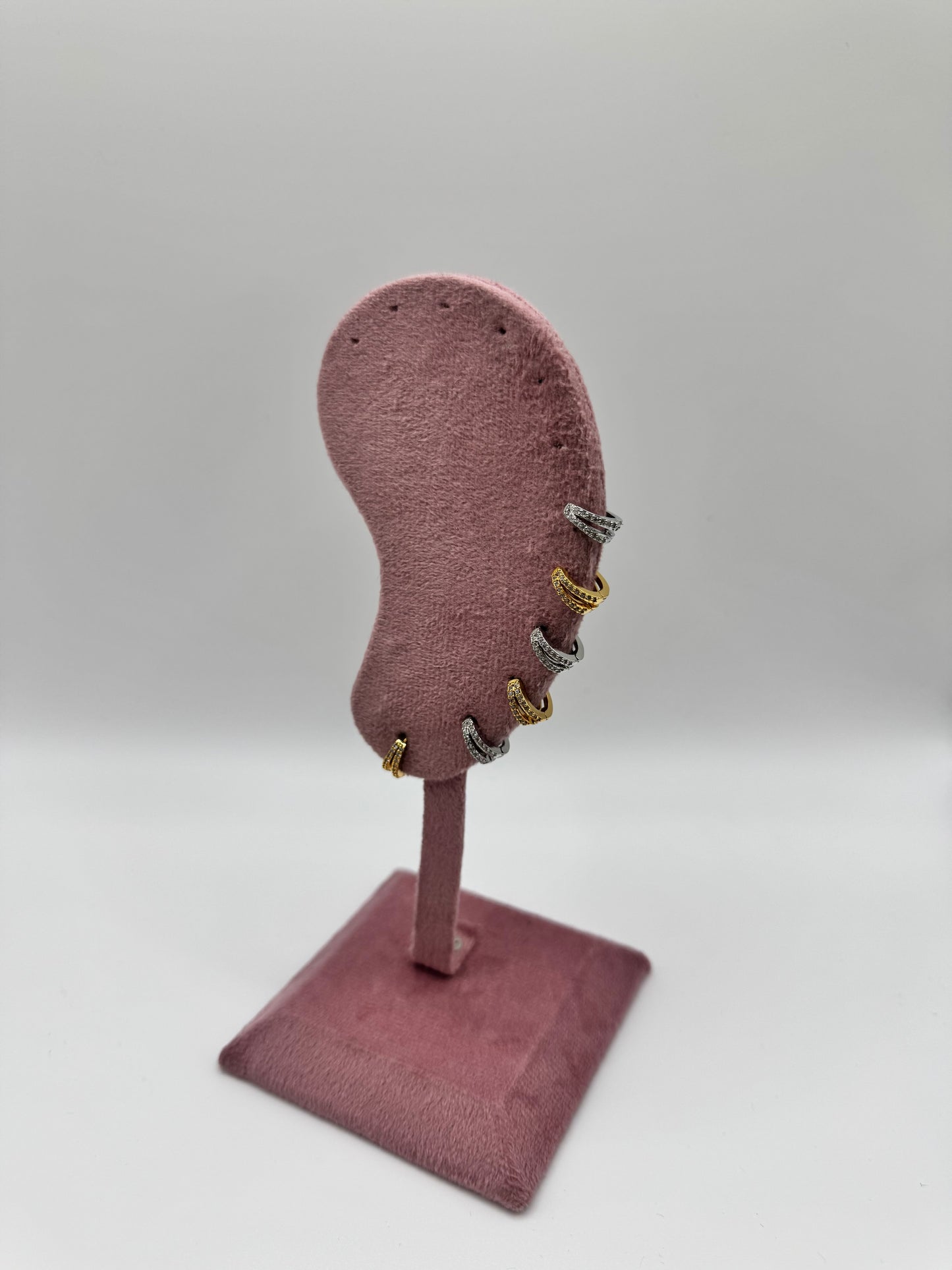 Micro Hoops doppia fascia