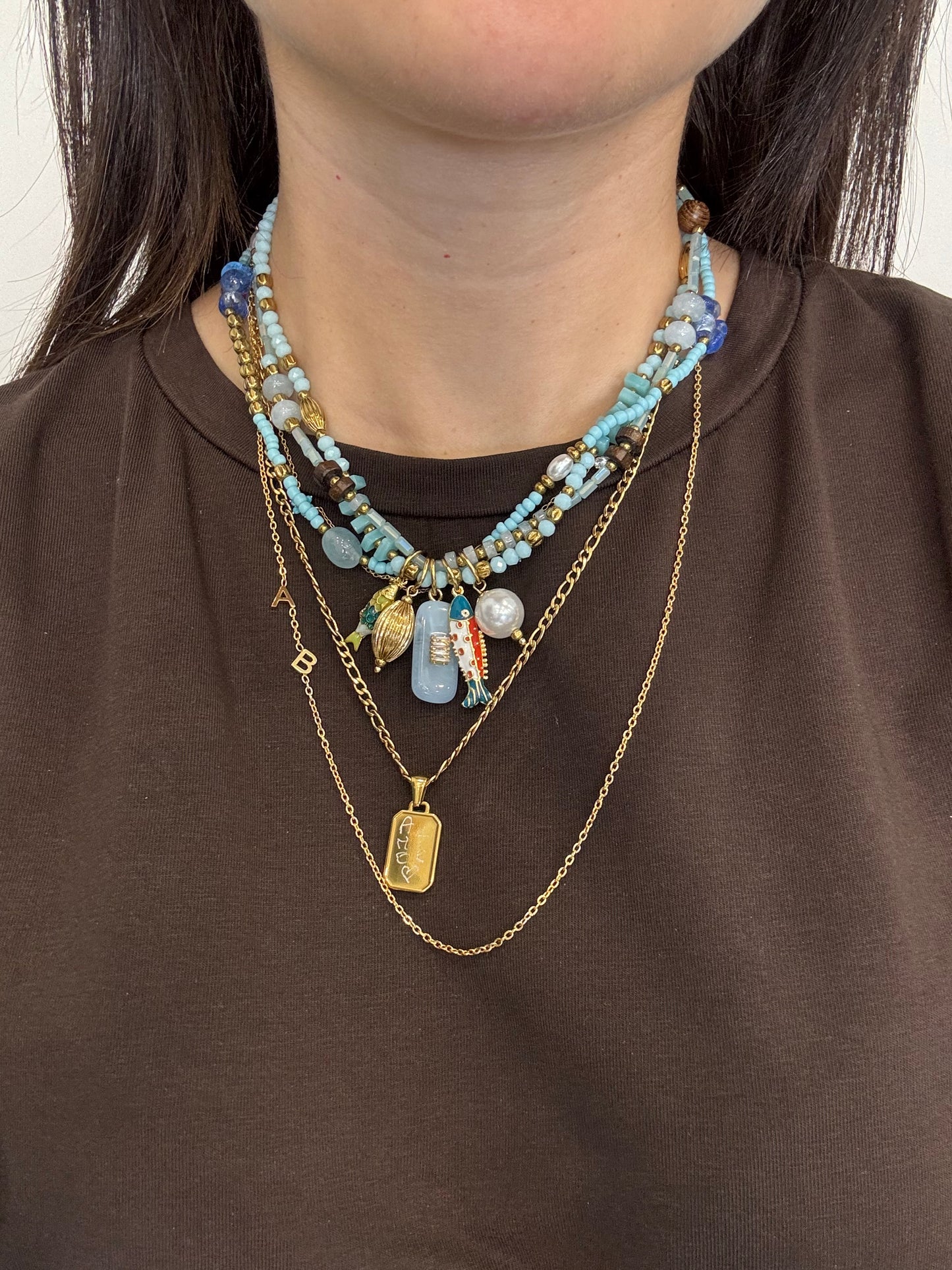 Collana grappolo estivo