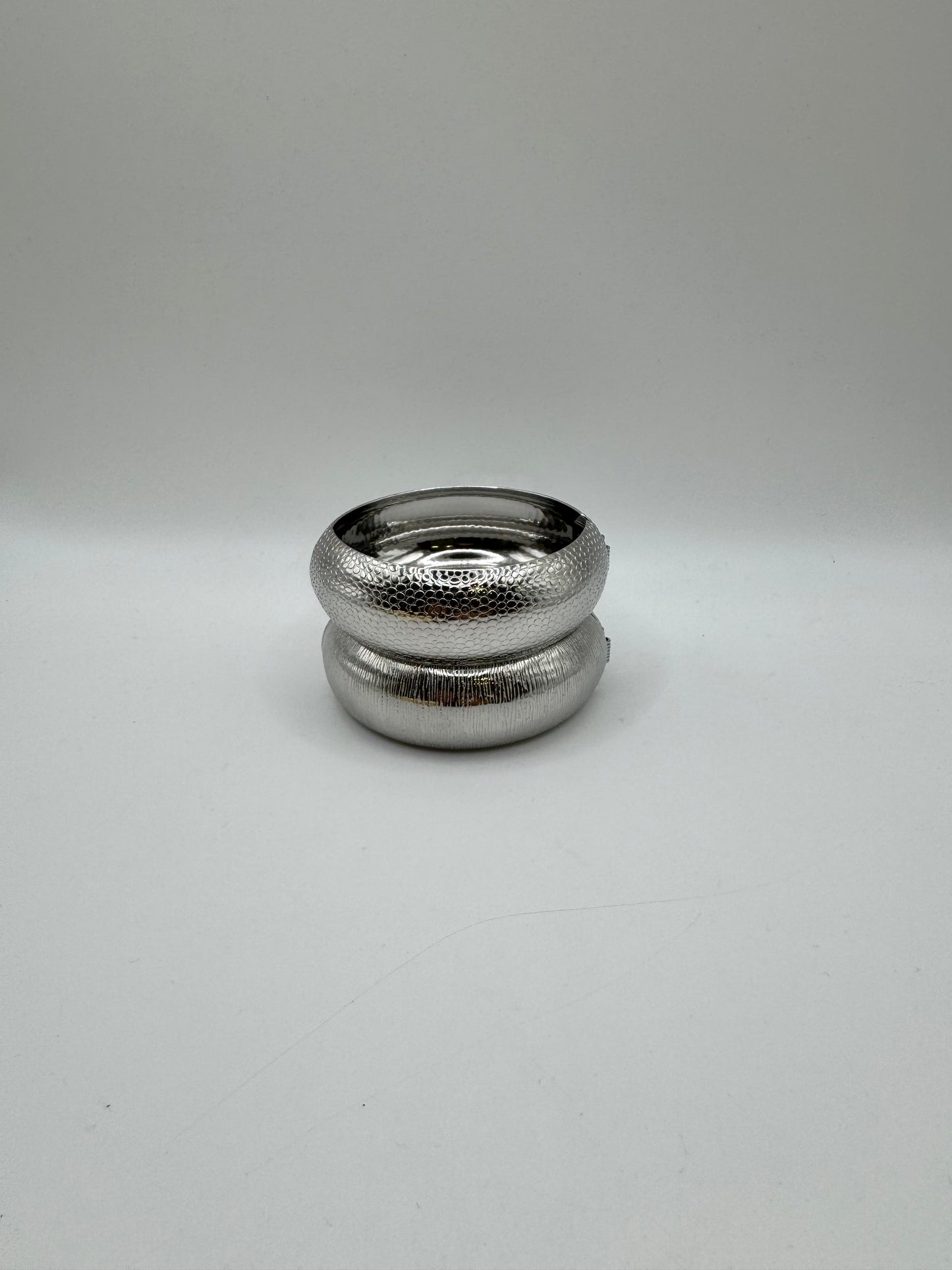 Bracciali bangle acciaio