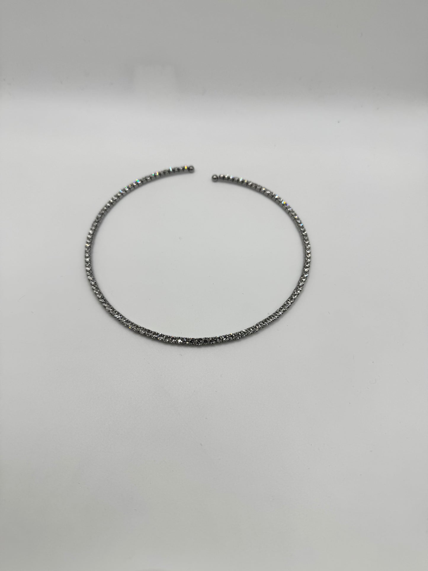 Collier tennis rigido