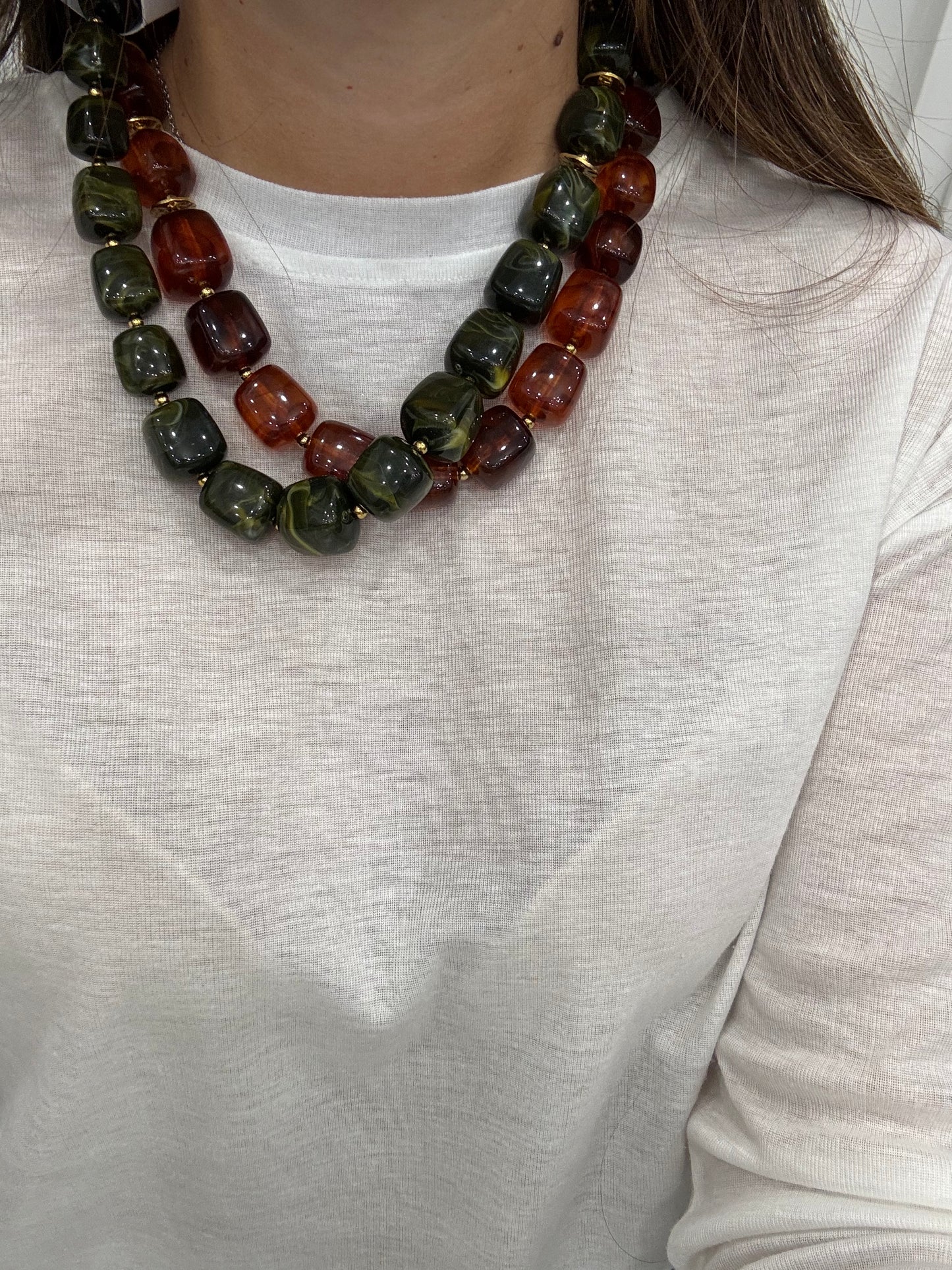 Collana pietre