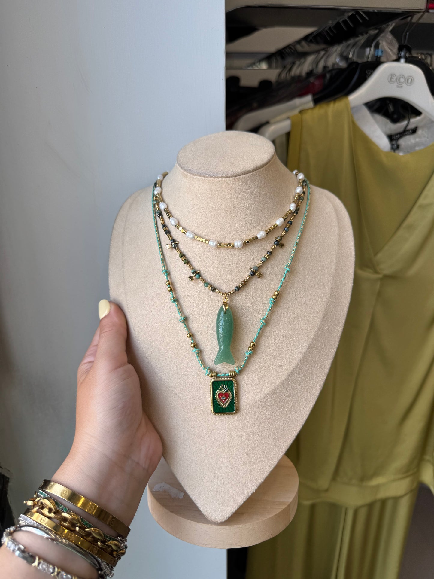 Collana pesciolino etnic