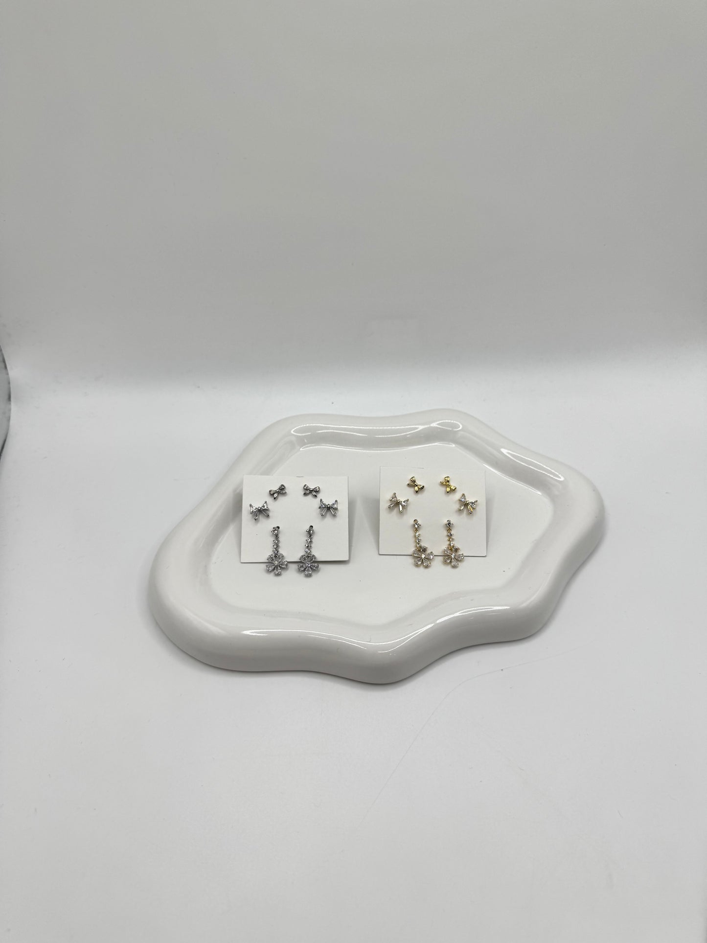 Set fiore pendant