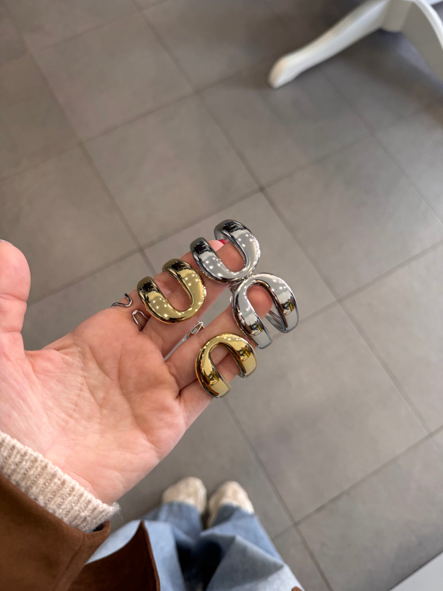 Bracciale alla schiava double