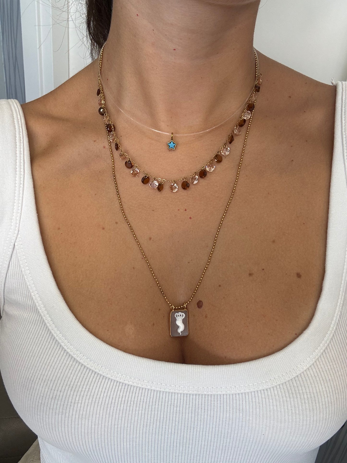 Collana cristalli