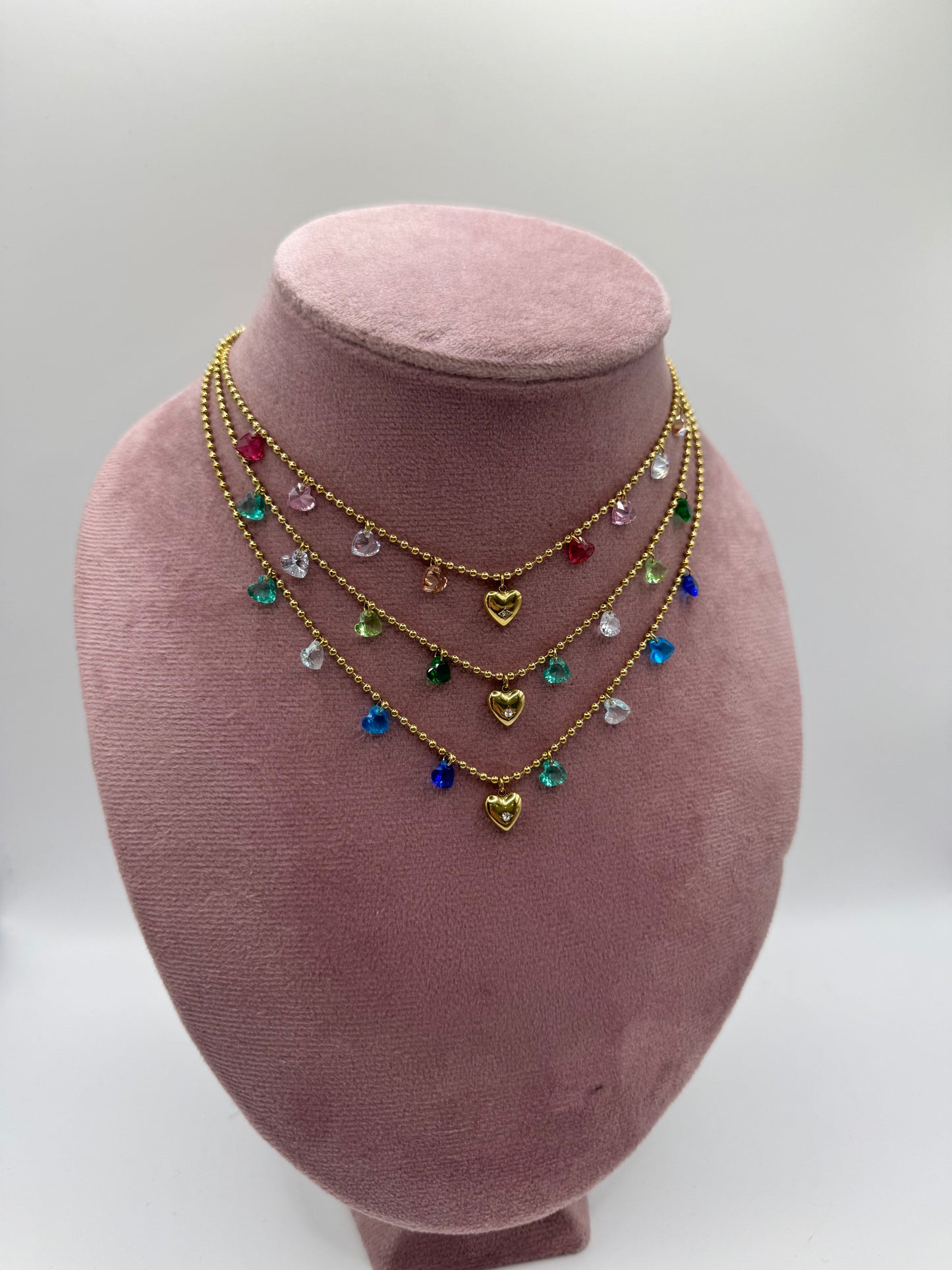Collana heart color